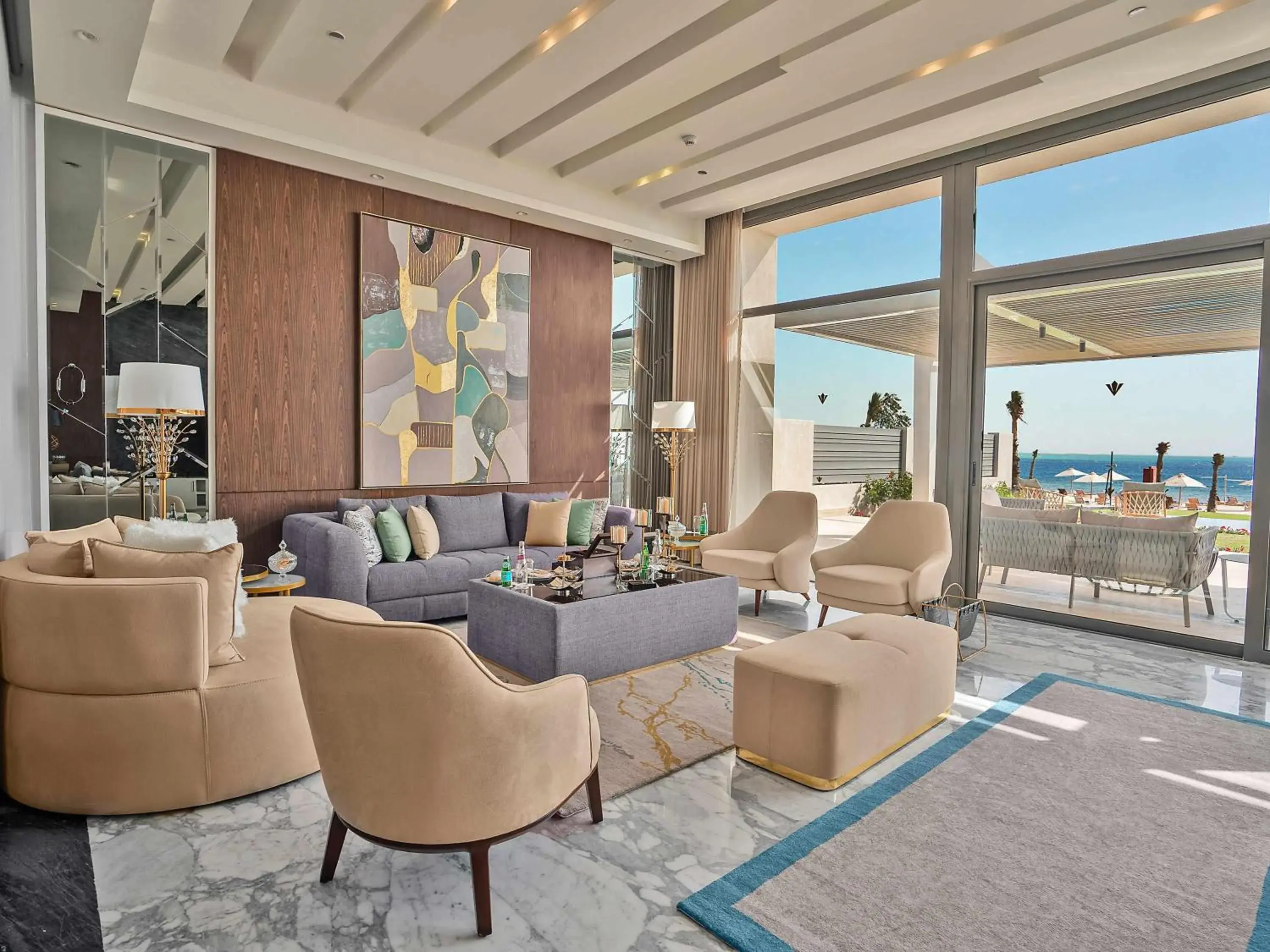 Bedroom in Rixos Premium Magawish Suites and Villas- Ultra All-Inclusive Bedroom in Rixos Premium Magawish Suites and Villas- Ultra All-Inclusive