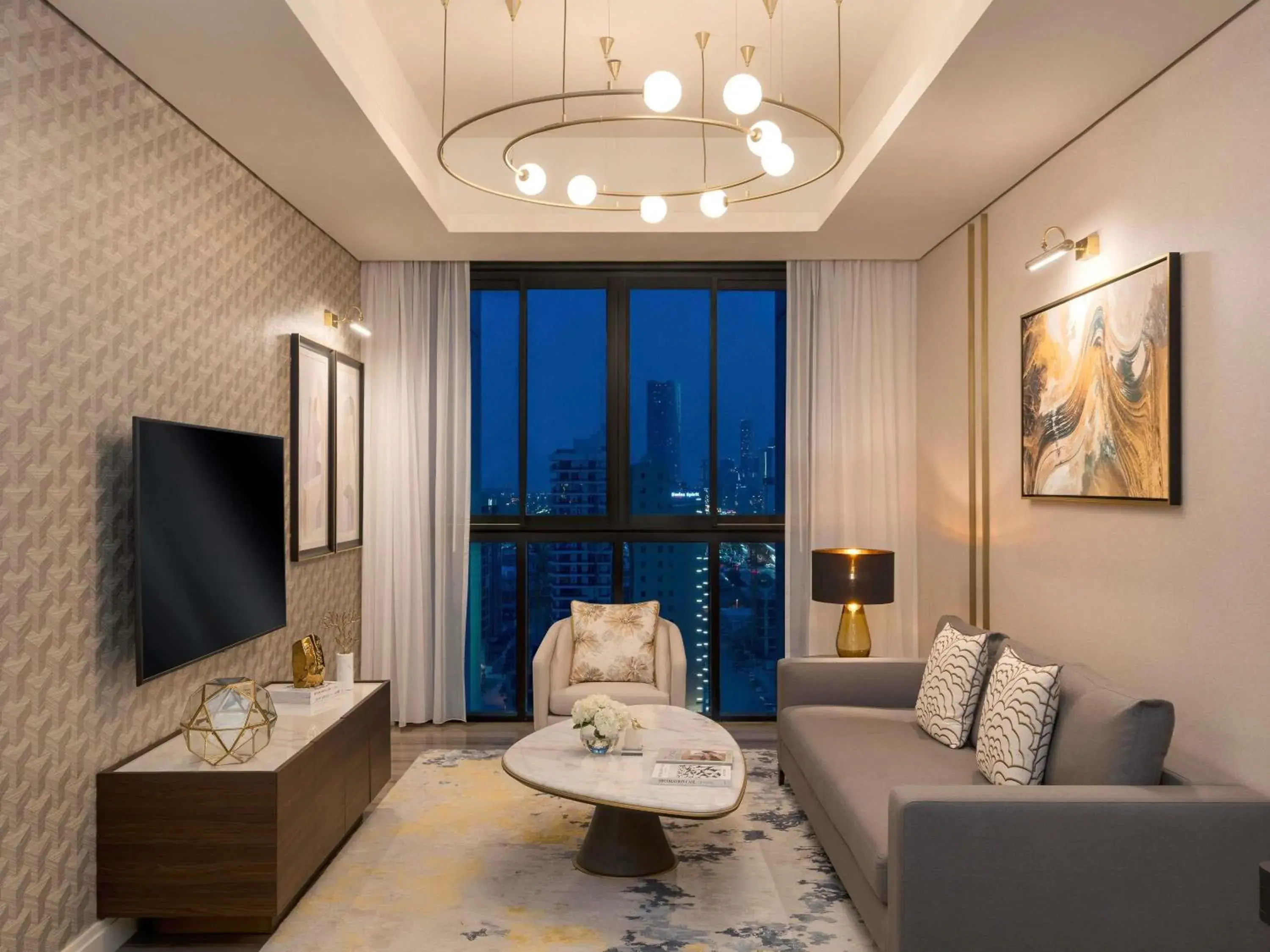 Fairmont Superior Room 1 Bedroom Terrace - Panoramic City View in Fairmont Ramla Riyadh Fairmont Superior Room 1 Bedroom Terrace - Panoramic City View in Fairmont Ramla Riyadh