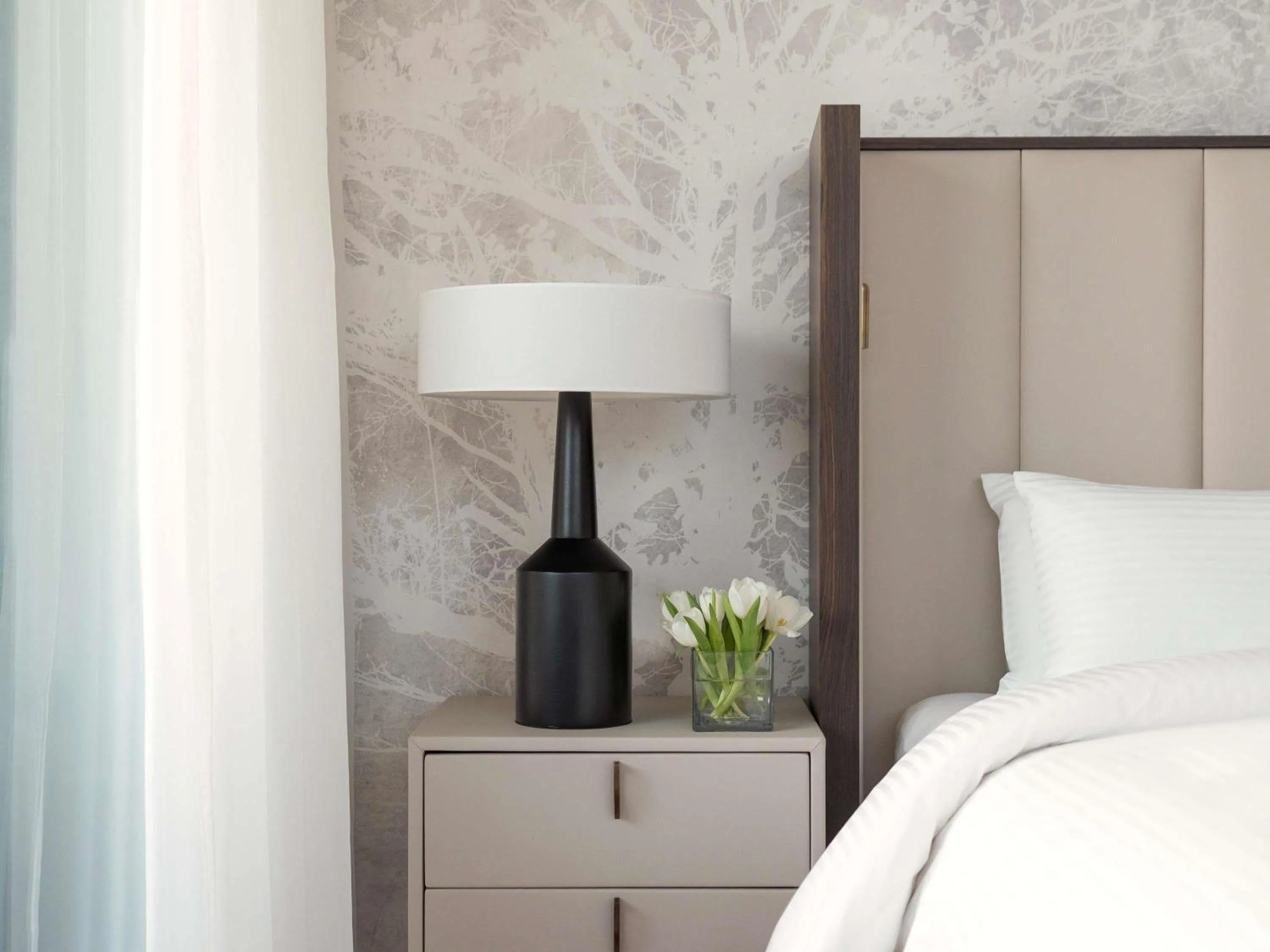 Bedroom, Bed in Fairmont Ramla Riyadh