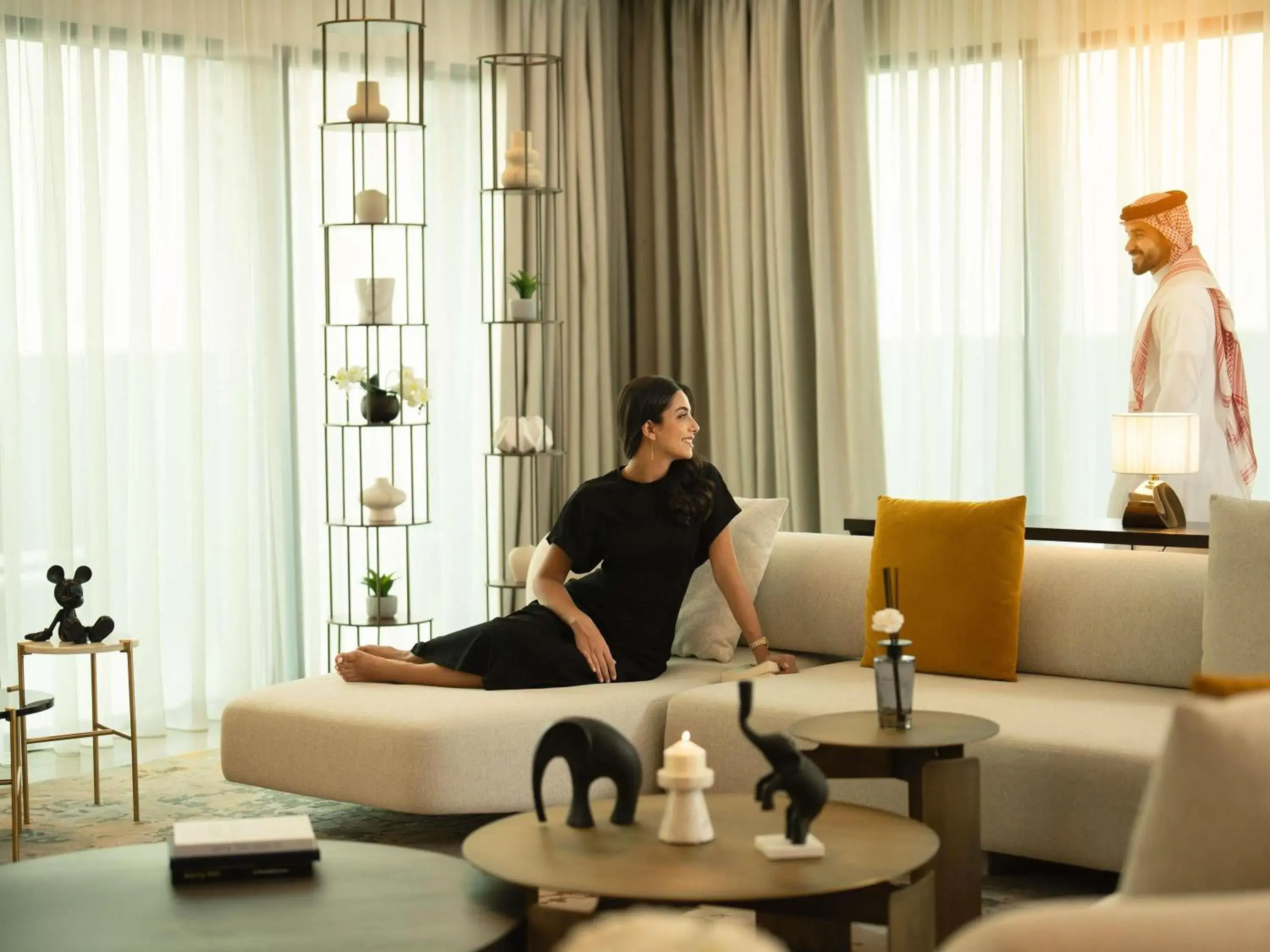 Bedroom in Fairmont Ramla Riyadh Bedroom in Fairmont Ramla Riyadh