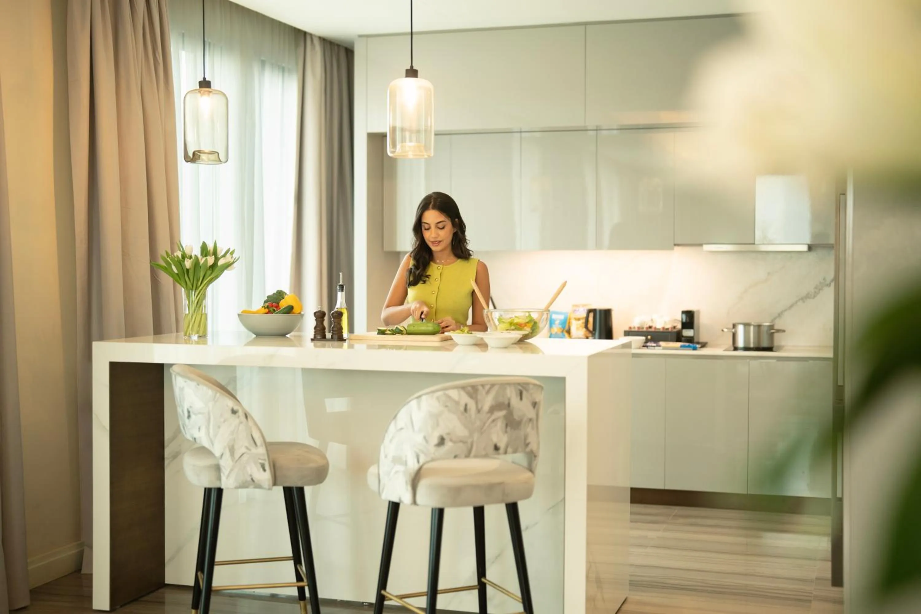 Dining area in Fairmont Ramla Riyadh