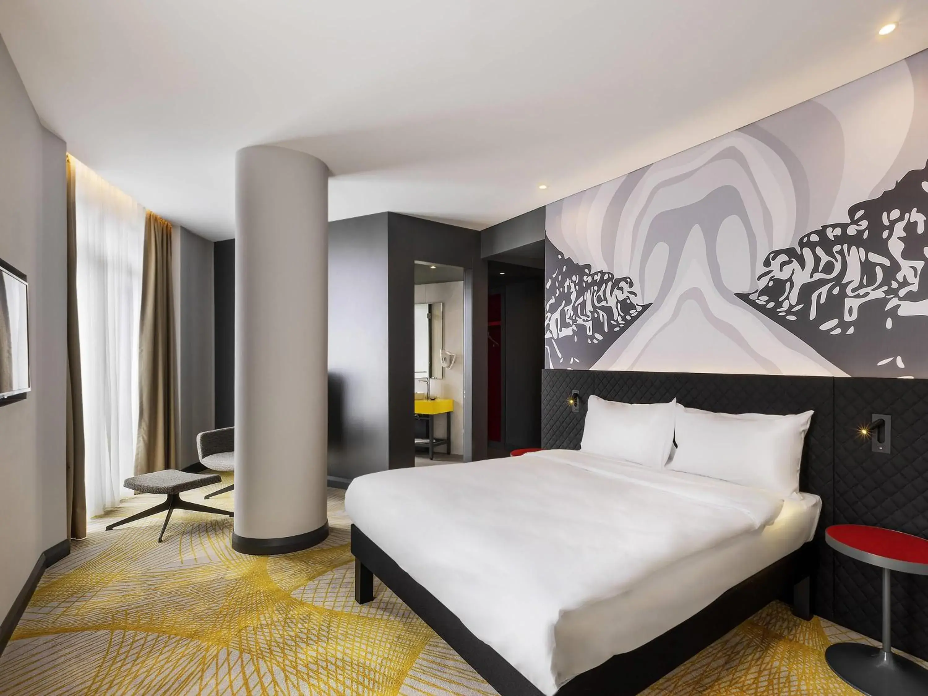 Bedroom, Bed in ibis Styles Istanbul Merter Bedroom, Bed in ibis Styles Istanbul Merter