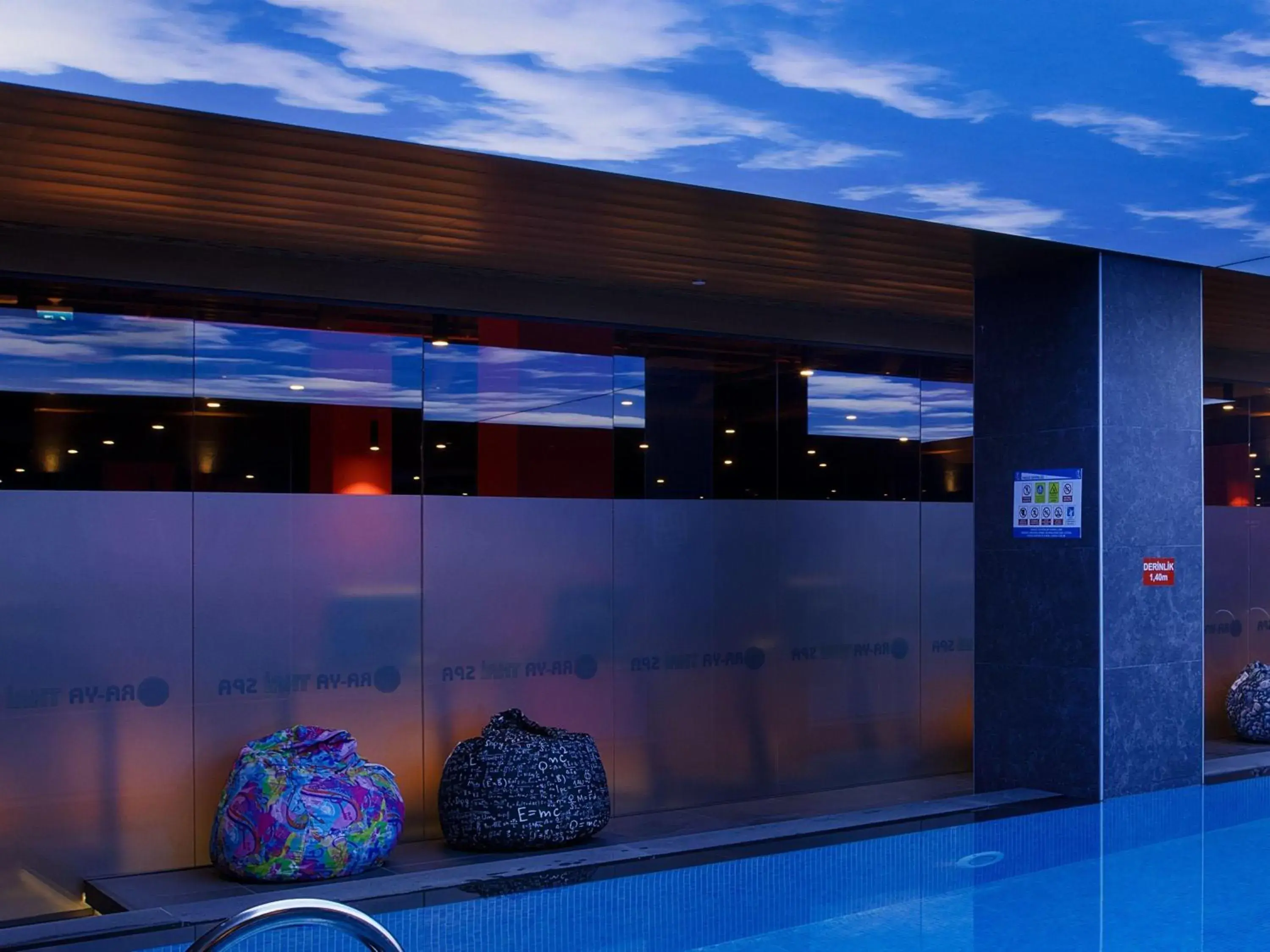 Pool view in ibis Styles Istanbul Merter Pool view in ibis Styles Istanbul Merter