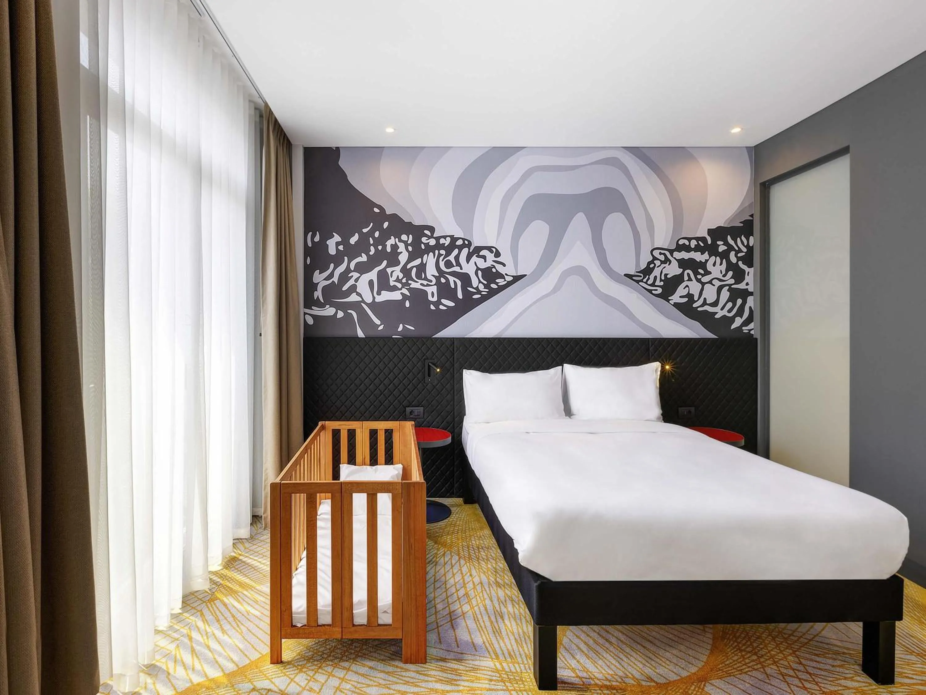 Bedroom, Bed in ibis Styles Istanbul Merter