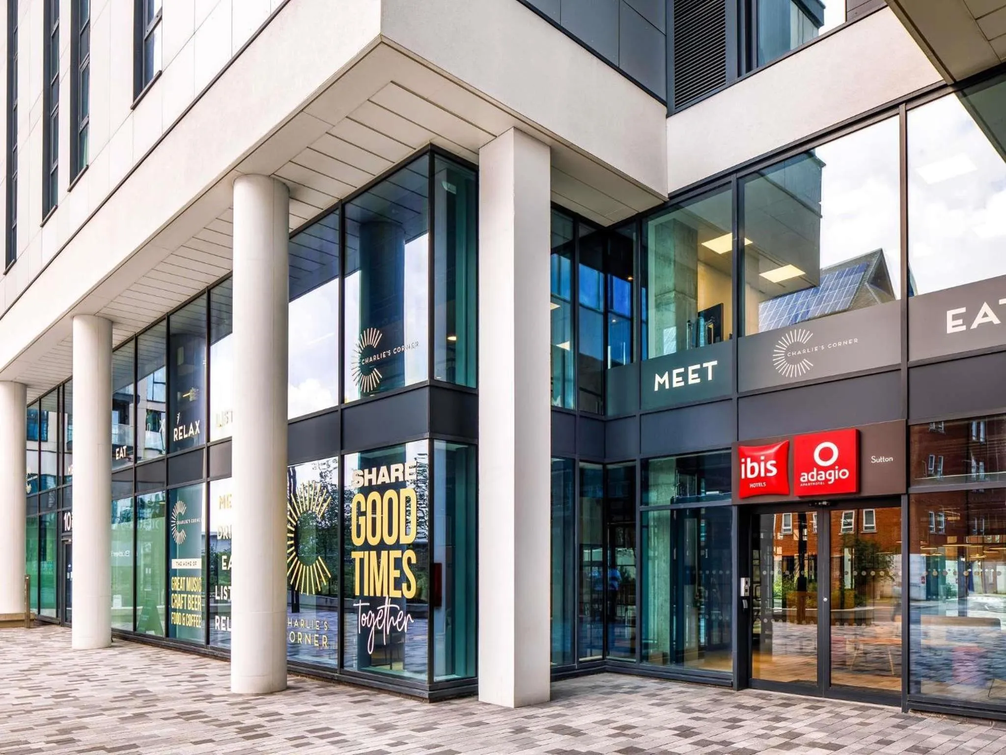 Property building in ibis London Sutton Point