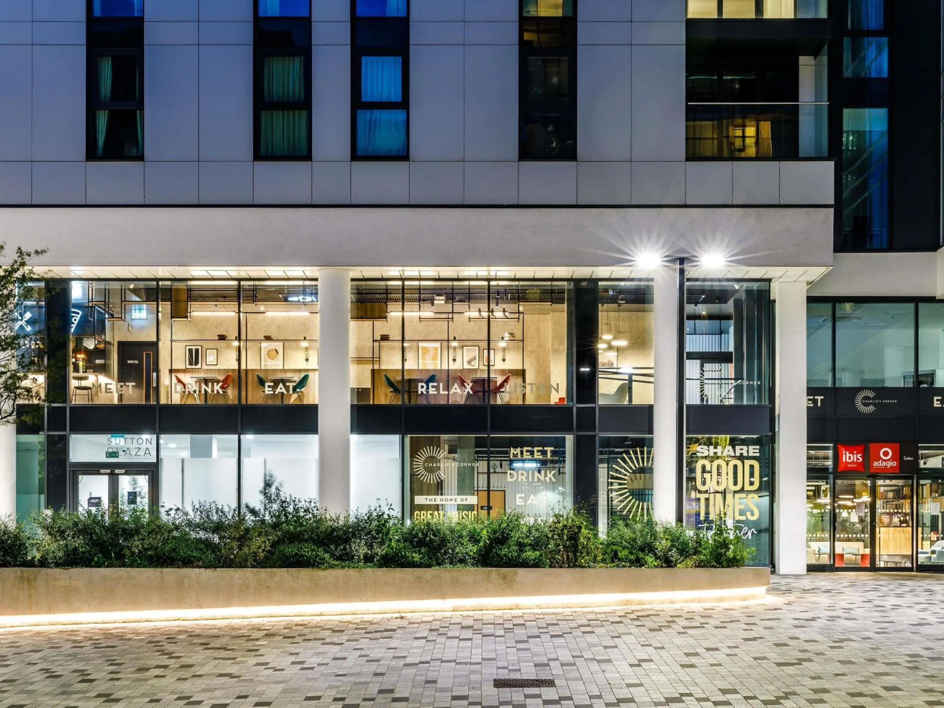 Property building in ibis London Sutton Point