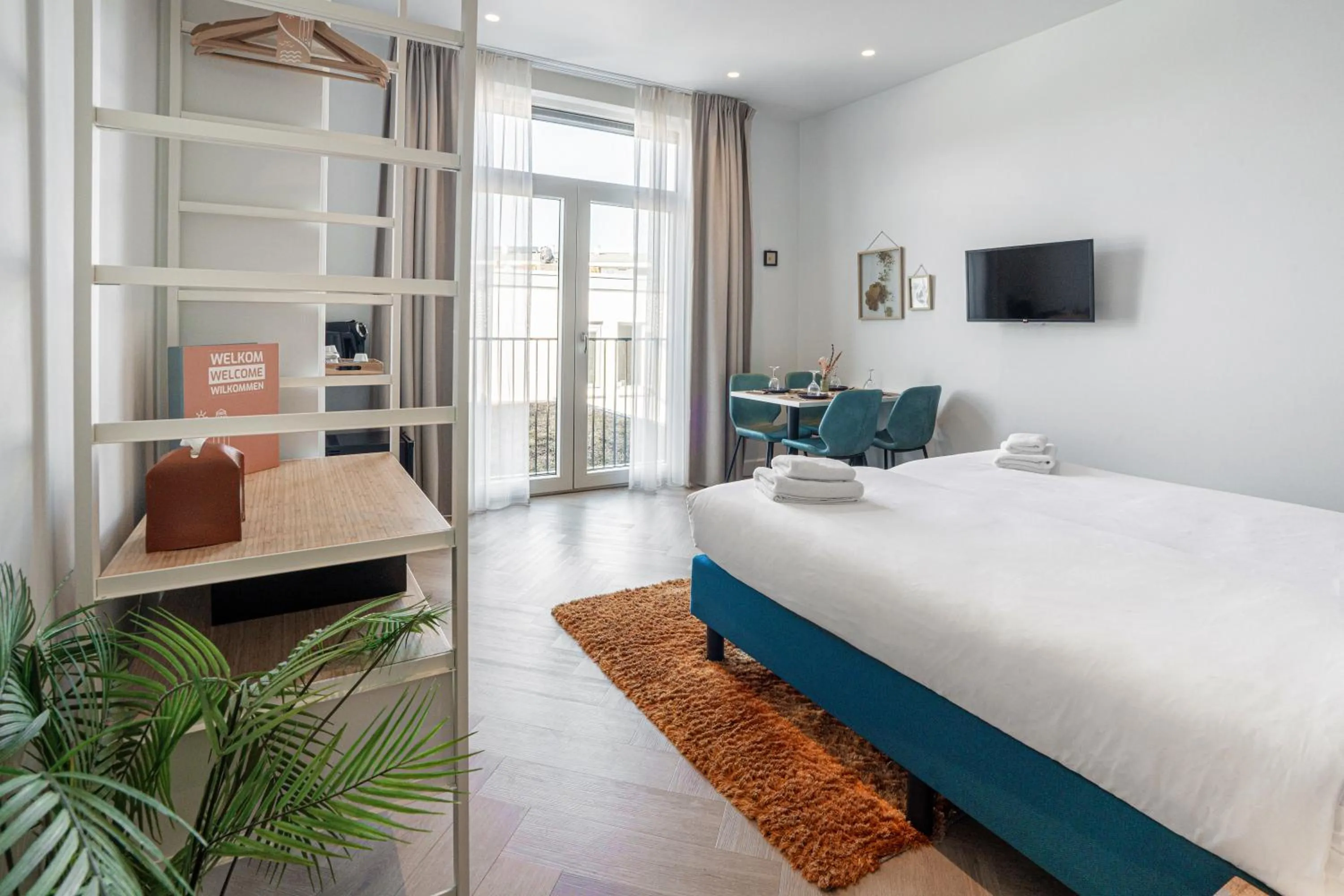 Bed in Boutique Hotel At Sea