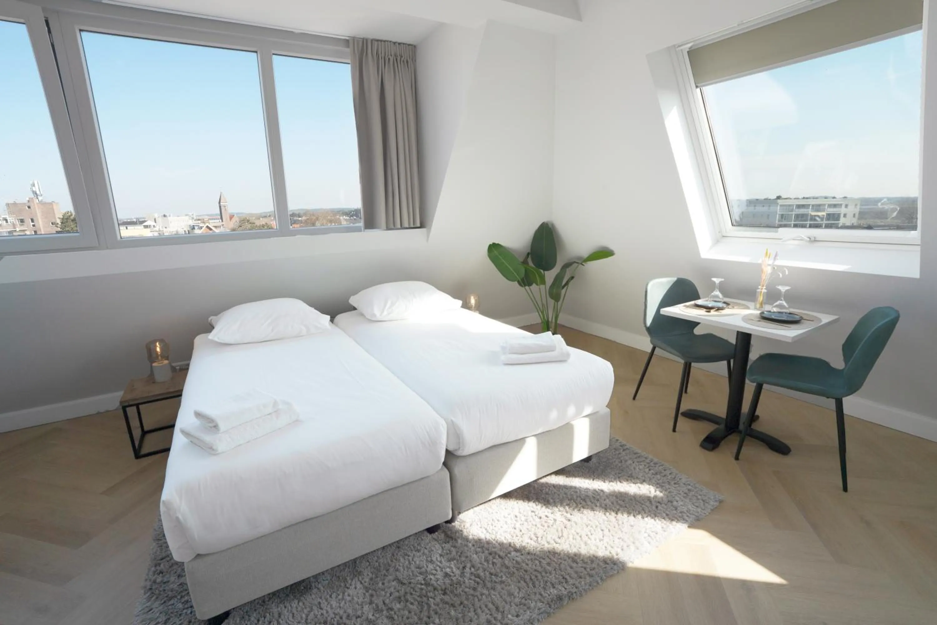 View (from property/room), Bed in Boutique Hotel At Sea