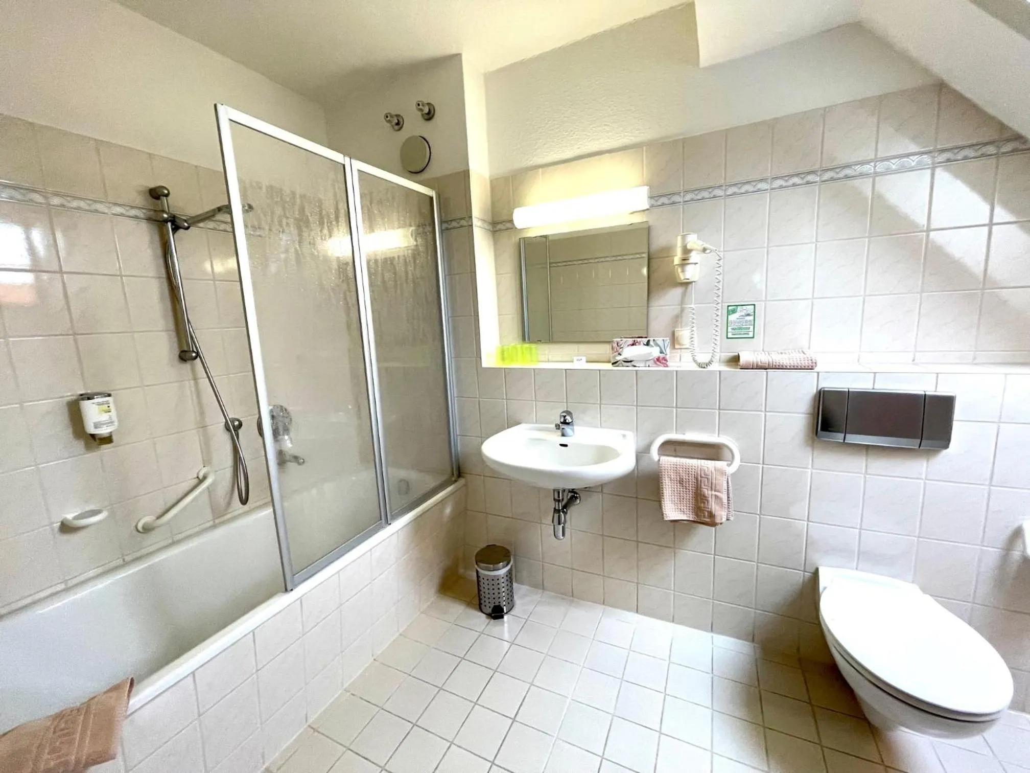 Bathroom in Hotel Pesterwitzer Siegel