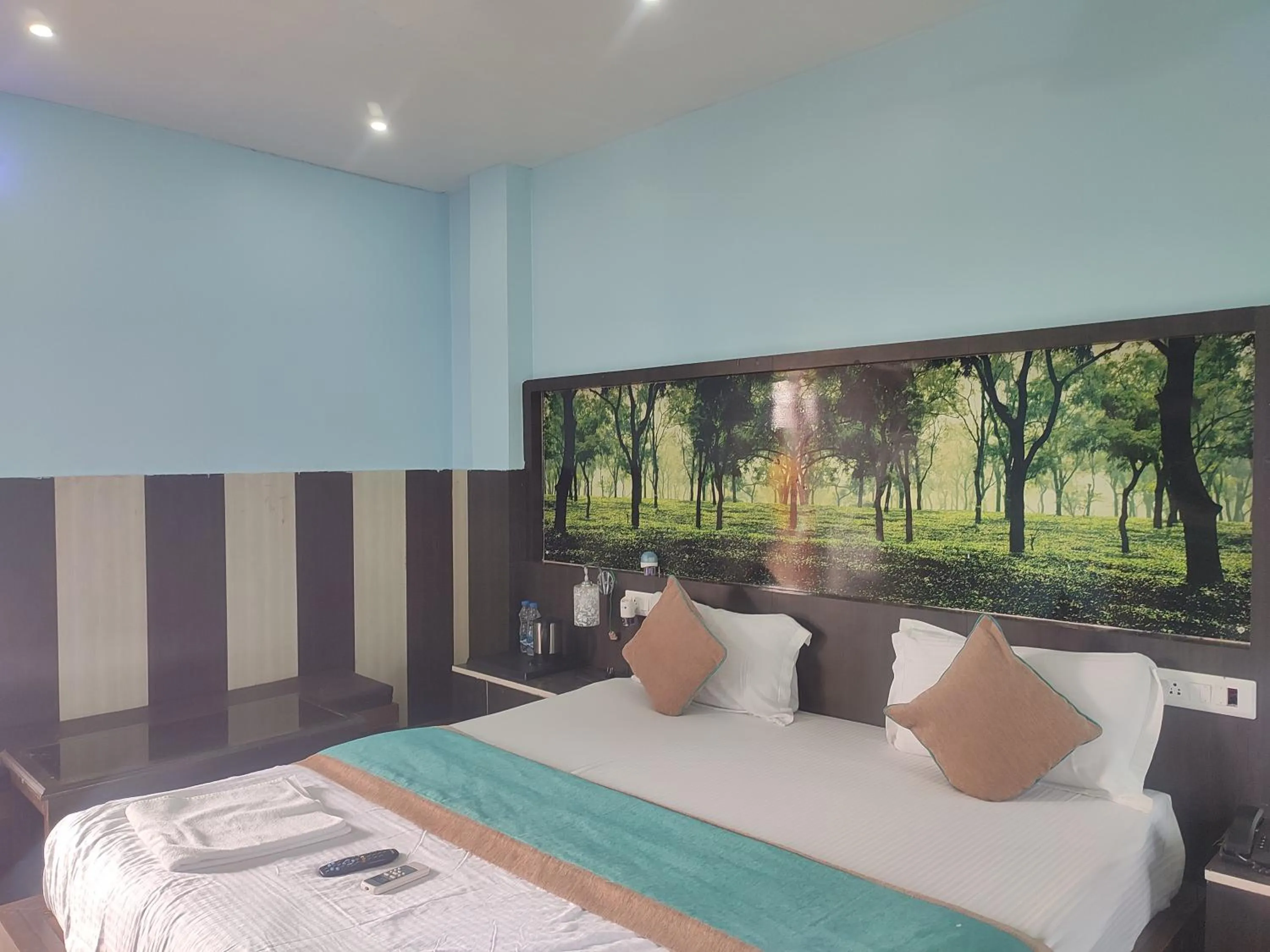 Bed in Maa Greenary View - A Holiday Resort