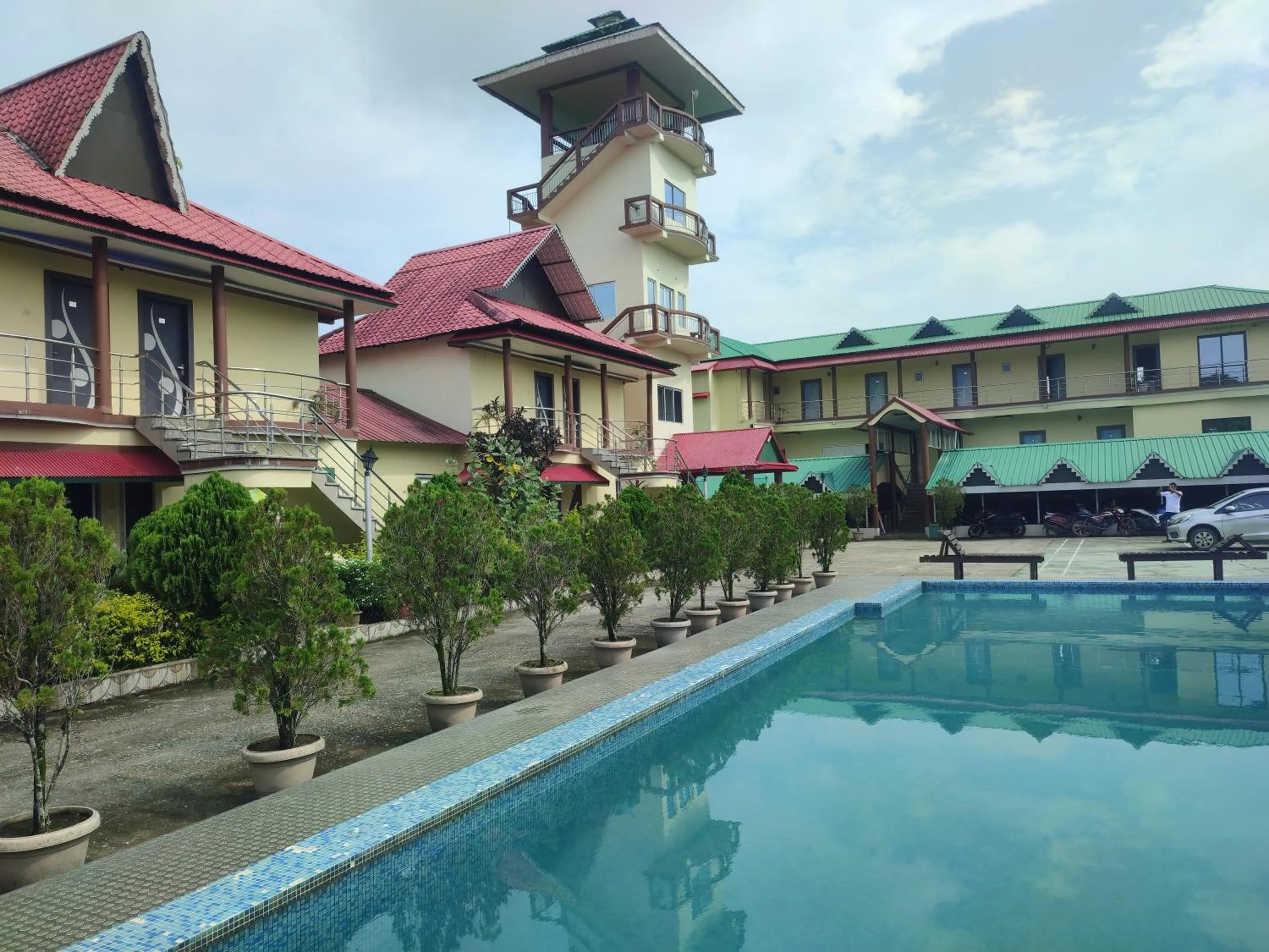 Property building in Maa Greenary View - A Holiday Resort