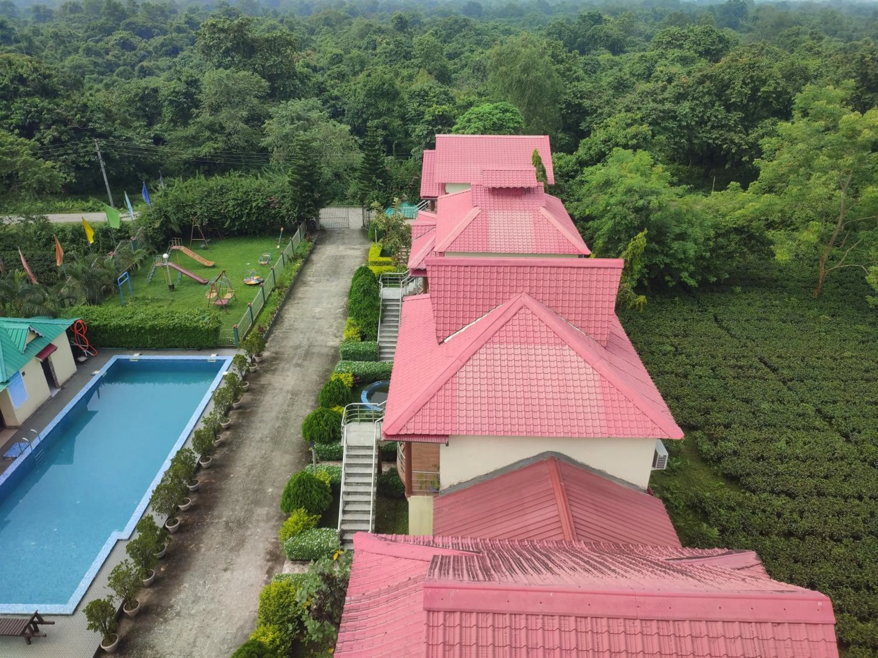 Property building in Maa Greenary View - A Holiday Resort