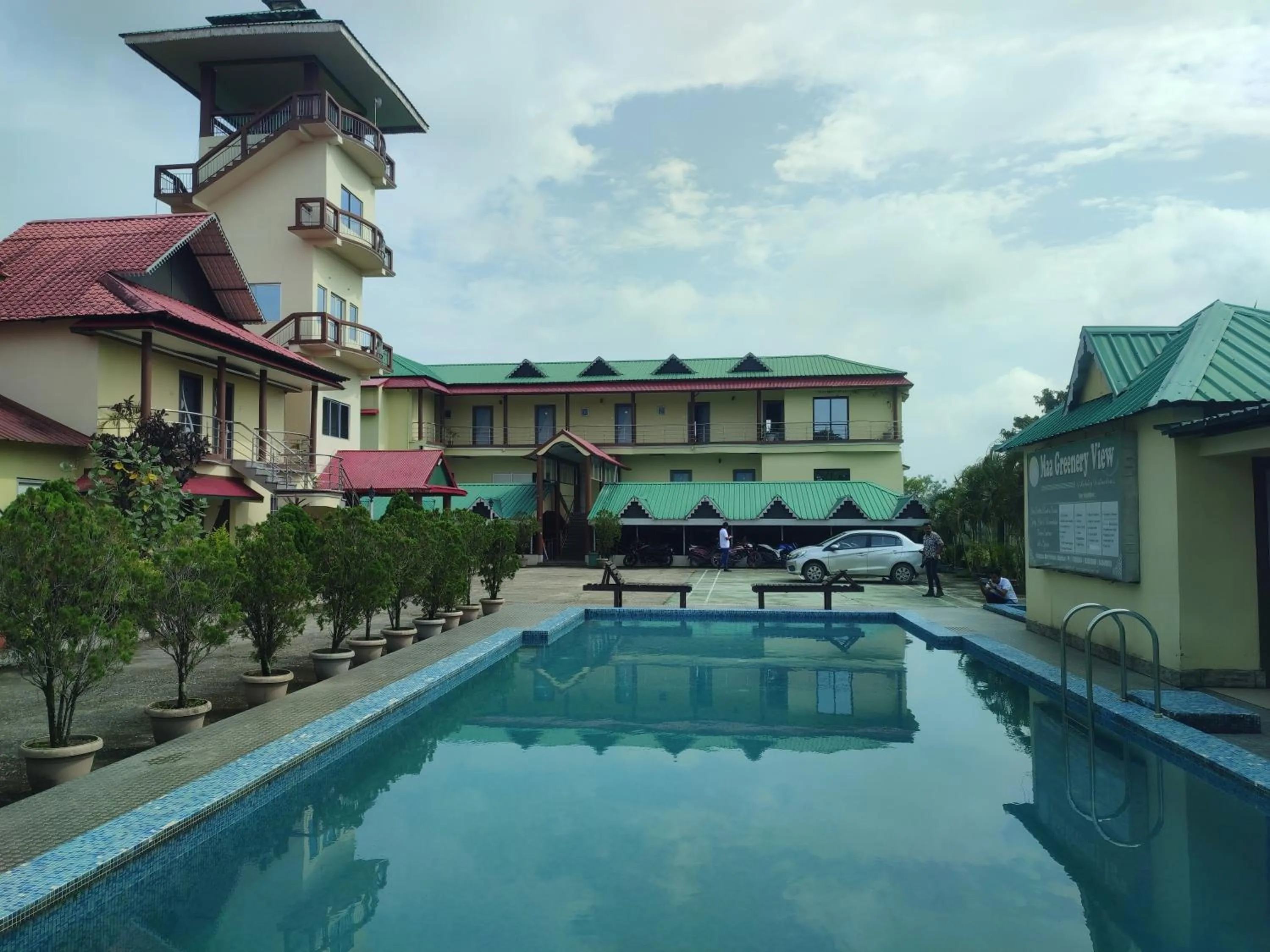 Property building in Maa Greenary View - A Holiday Resort