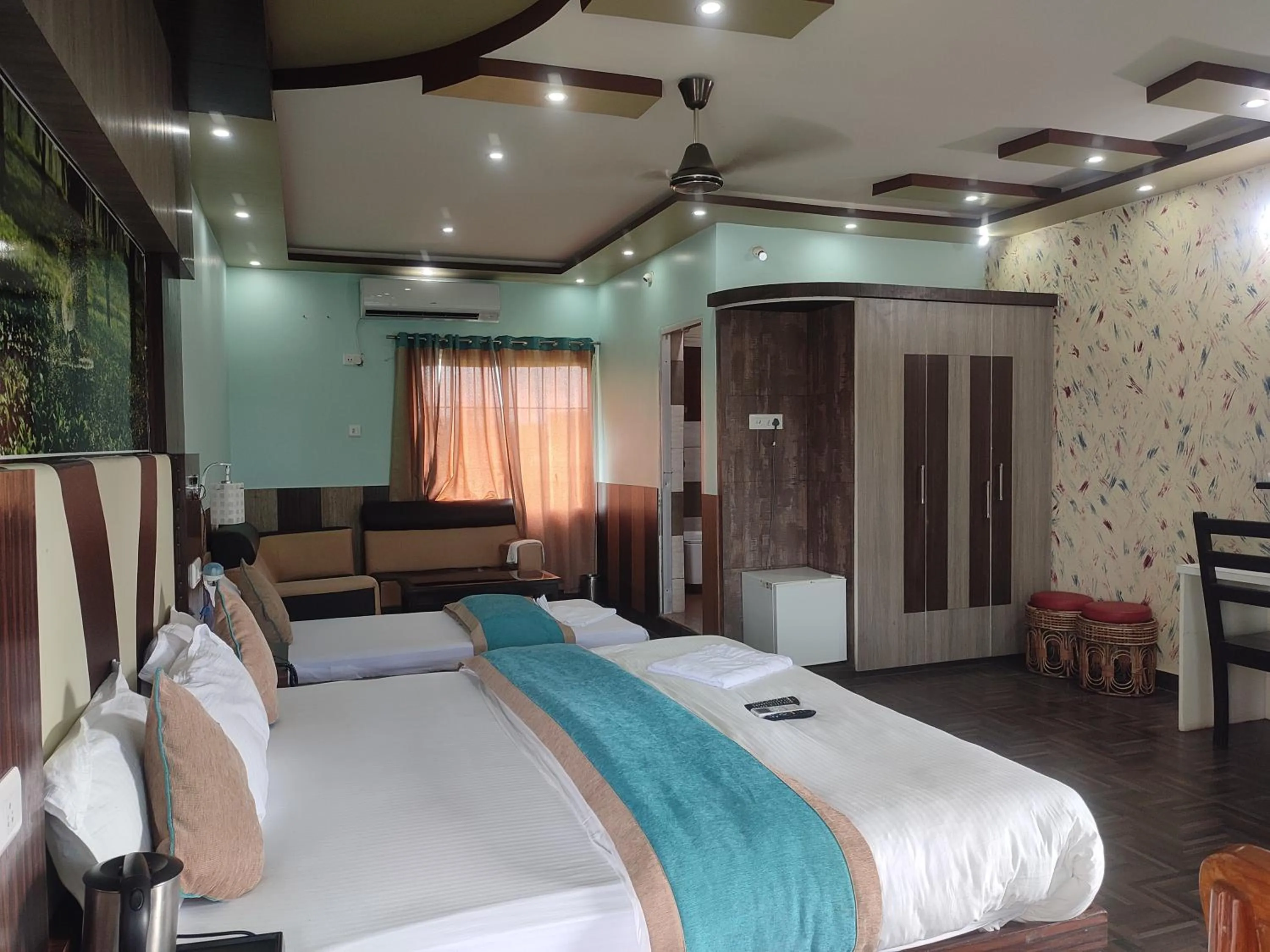 Bed in Maa Greenary View - A Holiday Resort