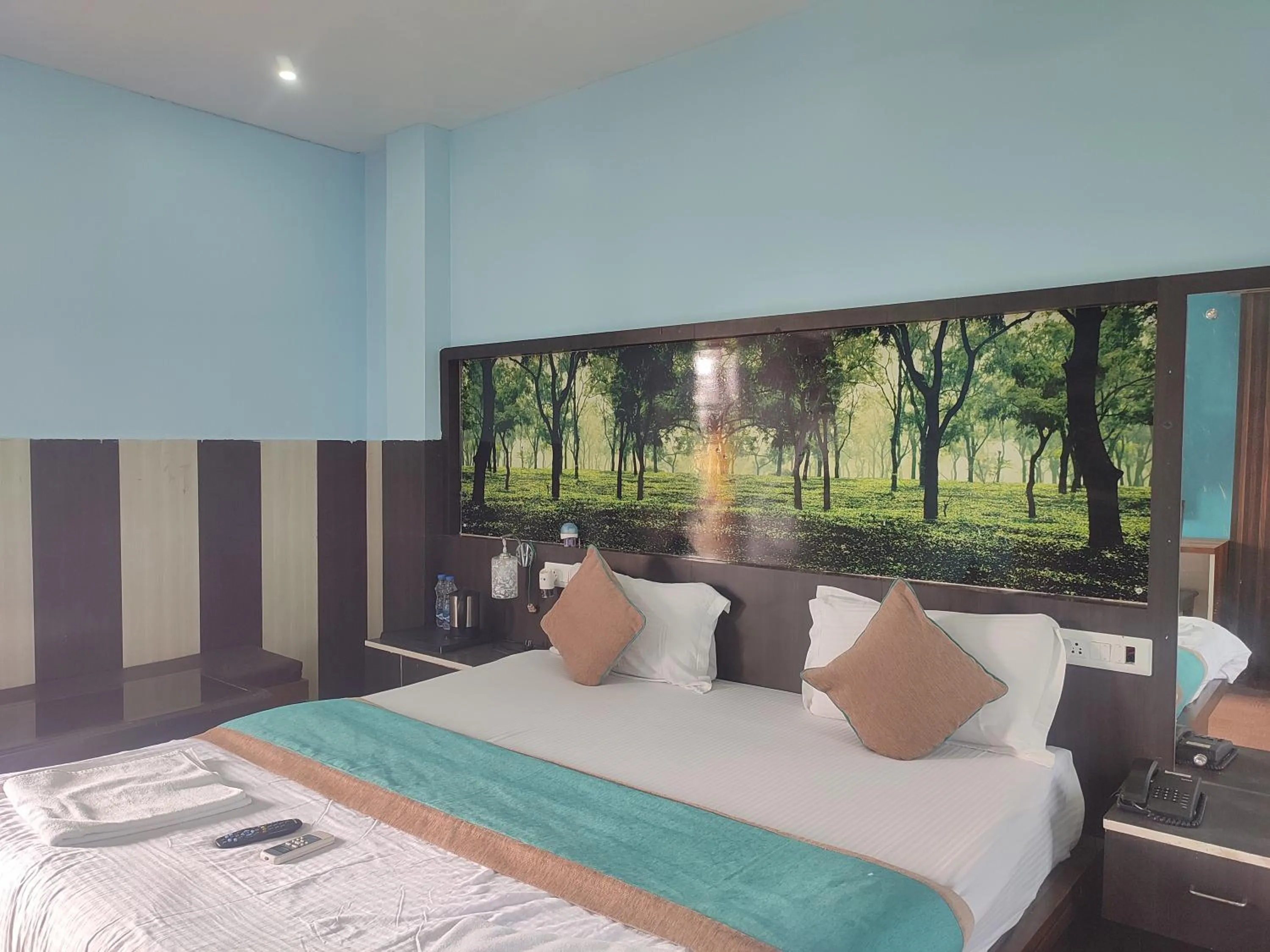 Bed in Maa Greenary View - A Holiday Resort