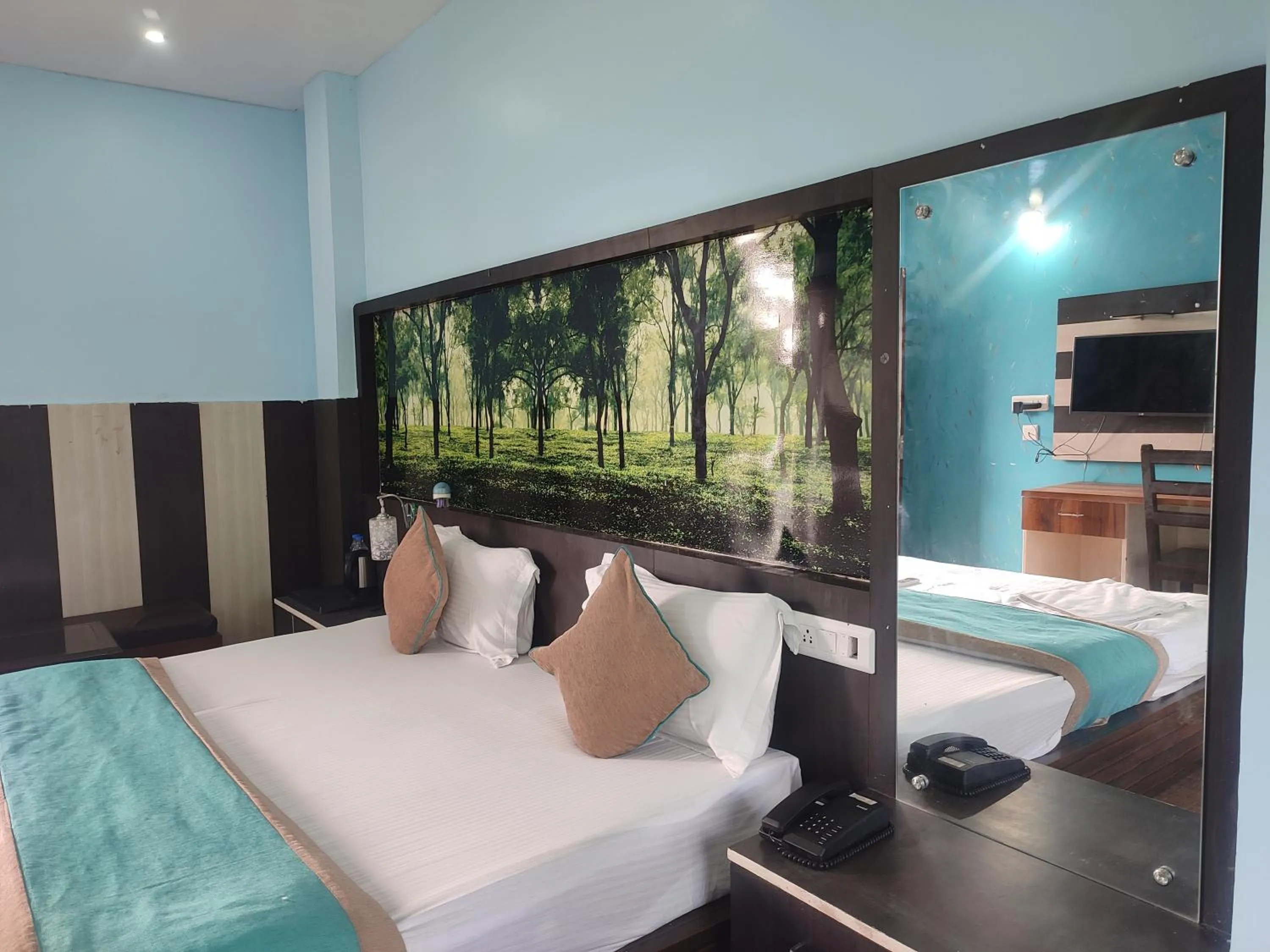 Bed in Maa Greenary View - A Holiday Resort