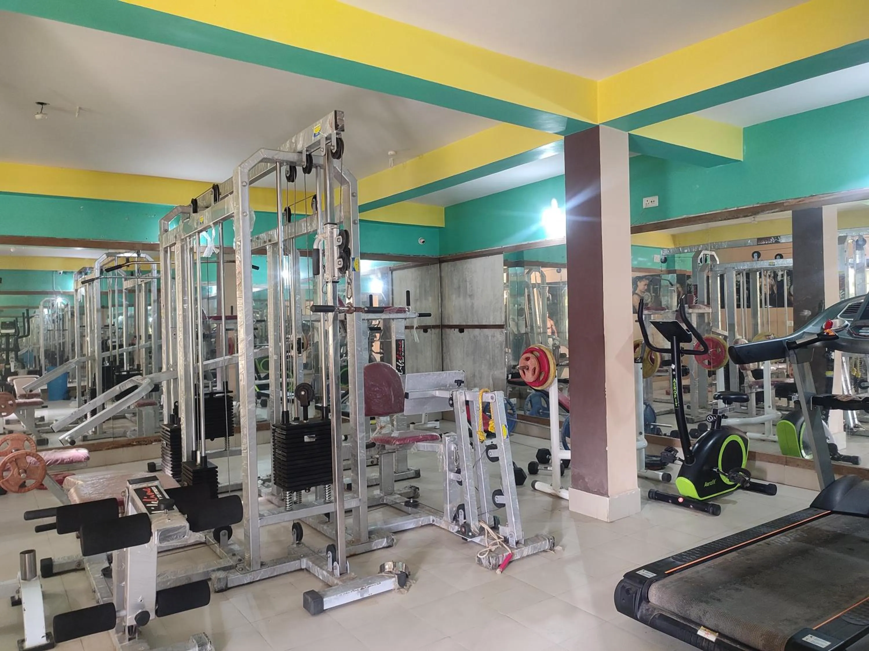 Fitness centre/facilities in Maa Greenary View - A Holiday Resort