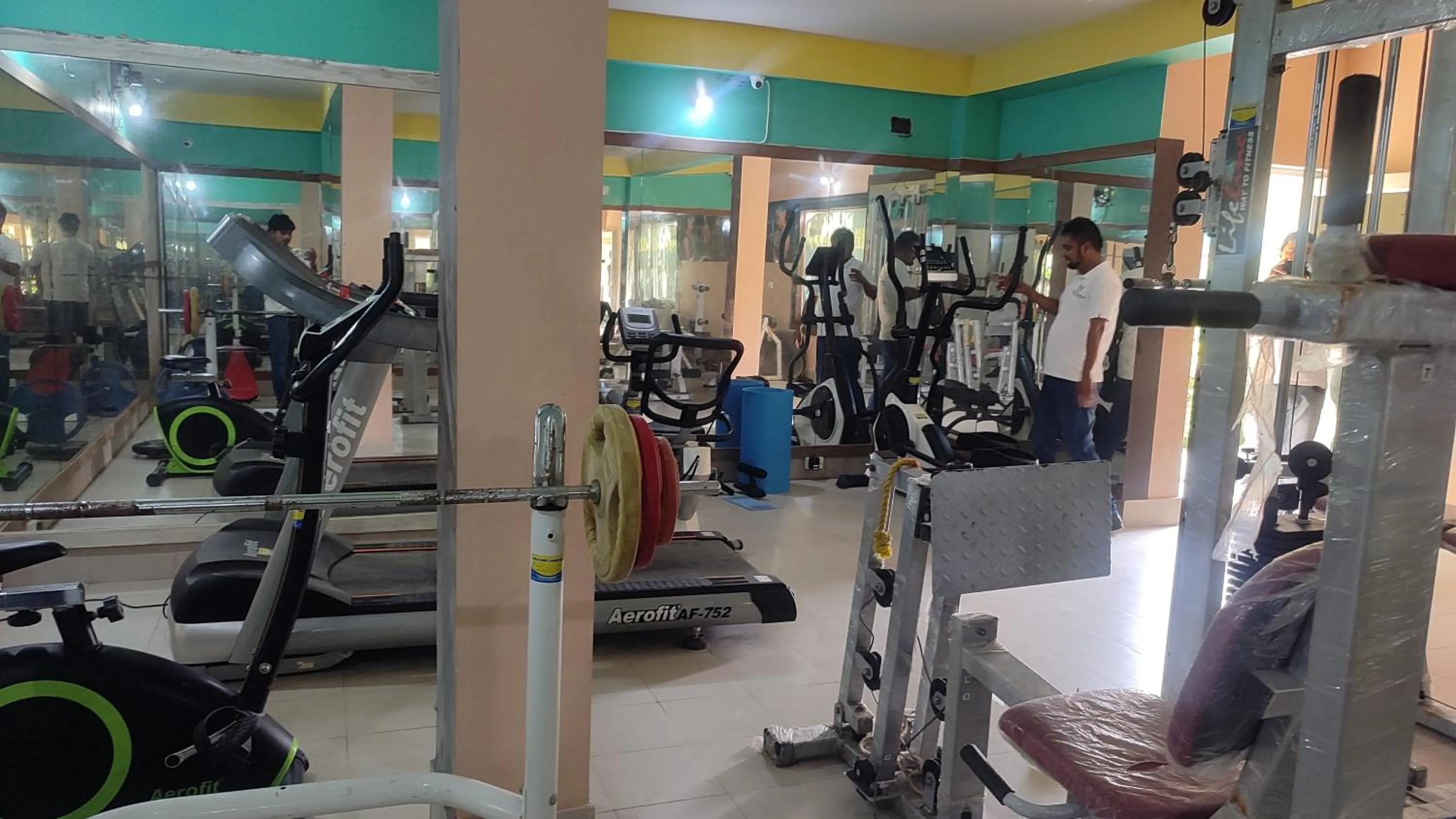 Fitness centre/facilities in Maa Greenary View - A Holiday Resort