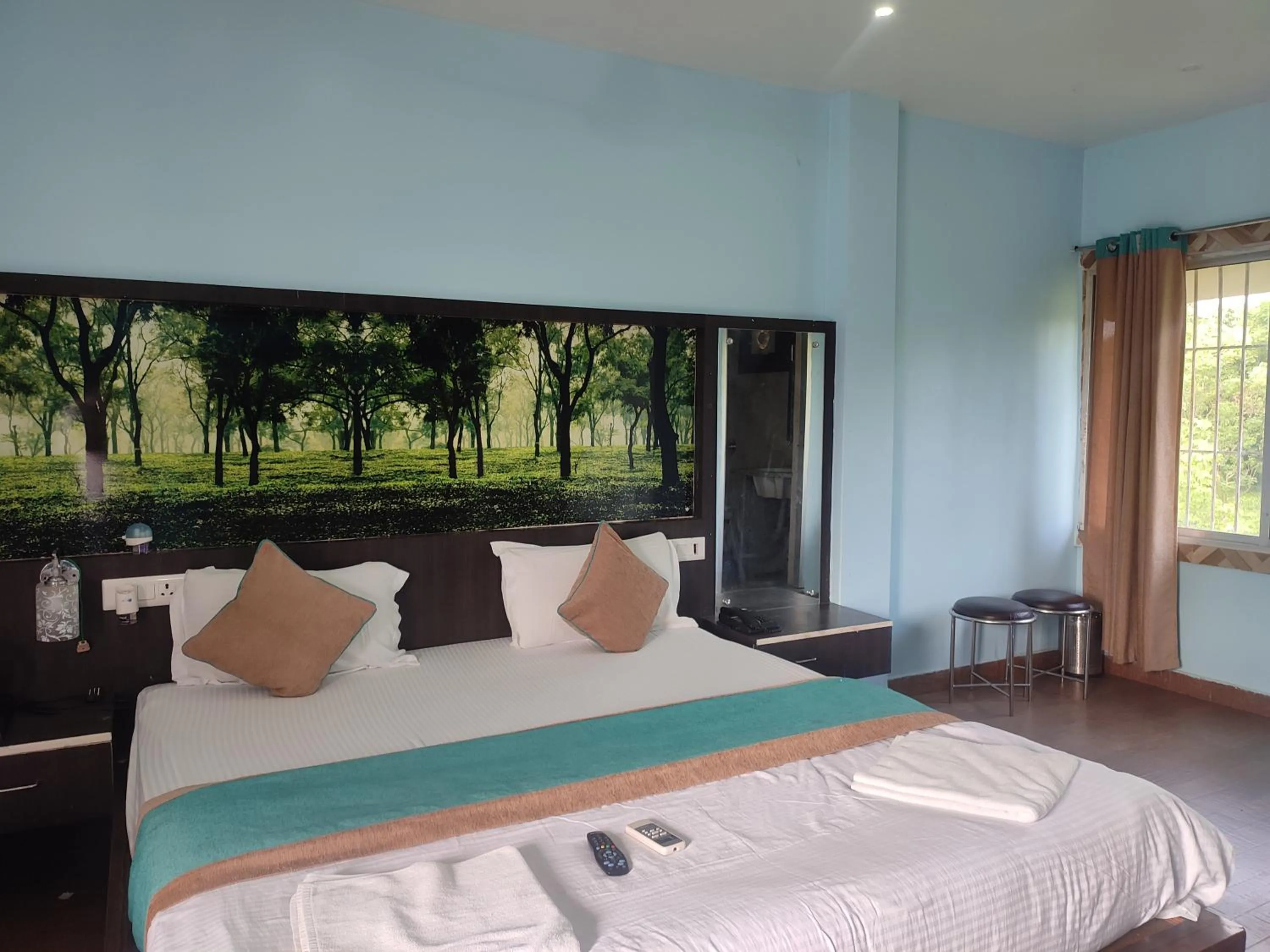 Bed in Maa Greenary View - A Holiday Resort