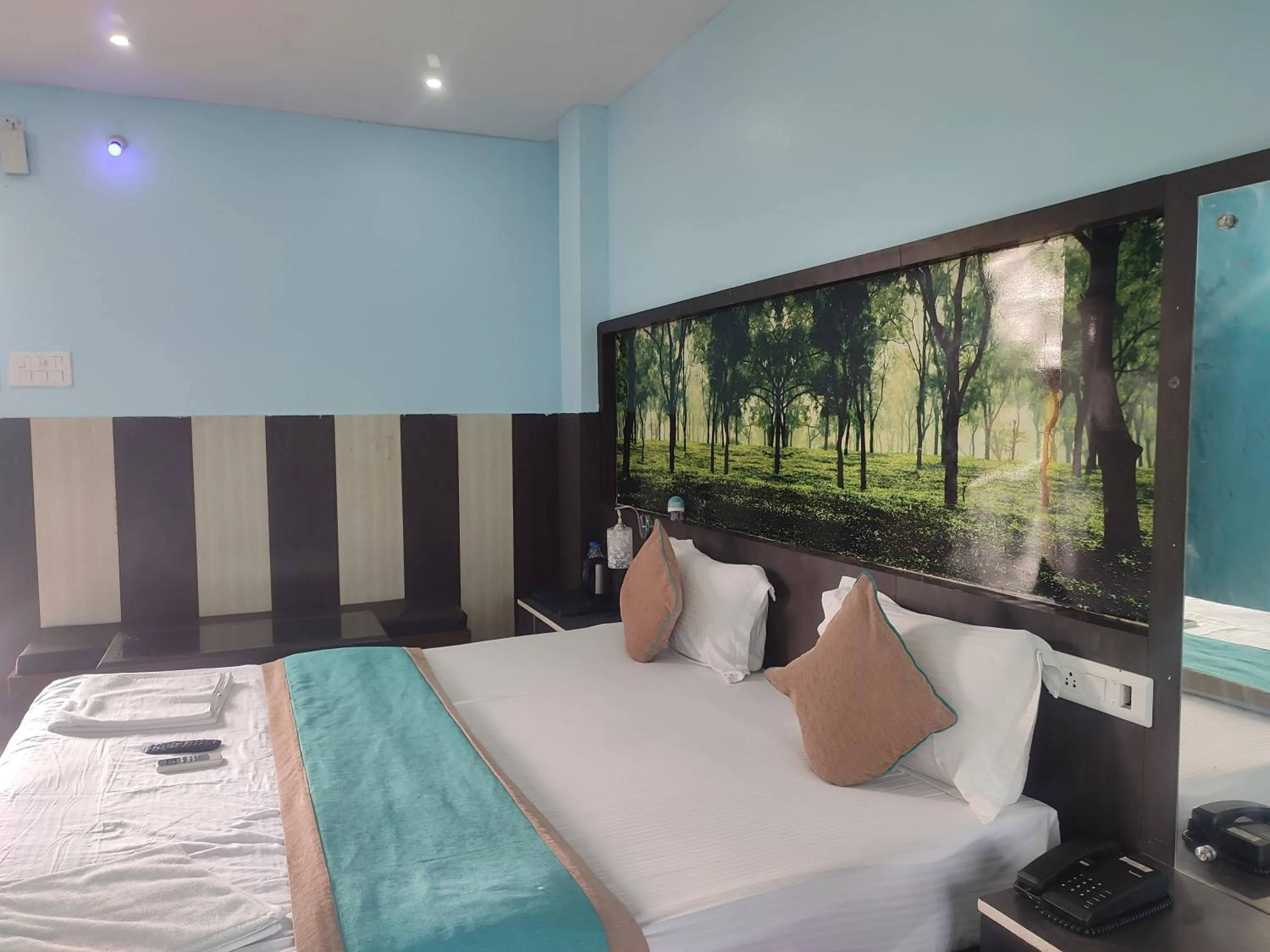 Bed in Maa Greenary View - A Holiday Resort