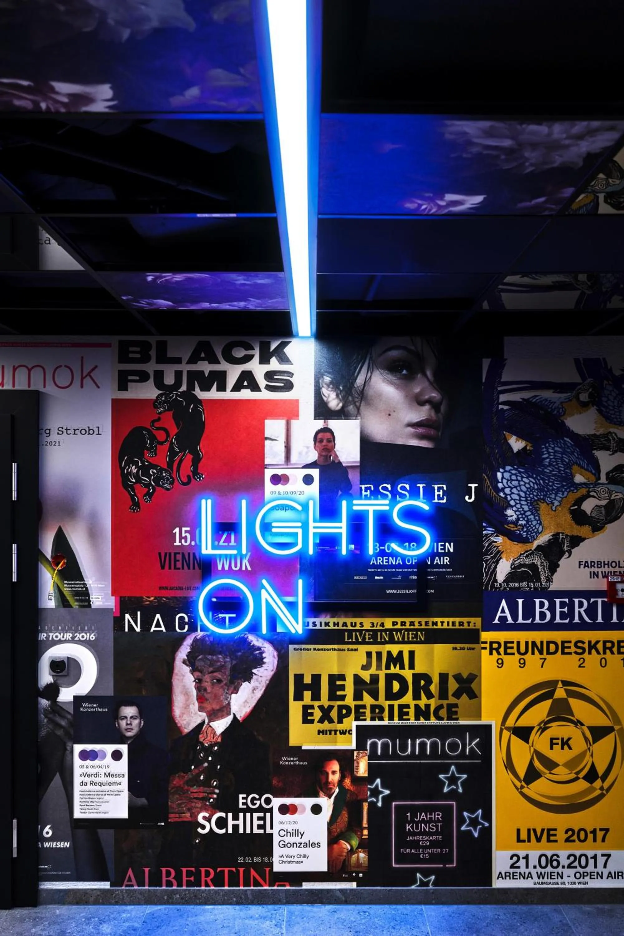 Evening entertainment in Jaz in the City Vienna