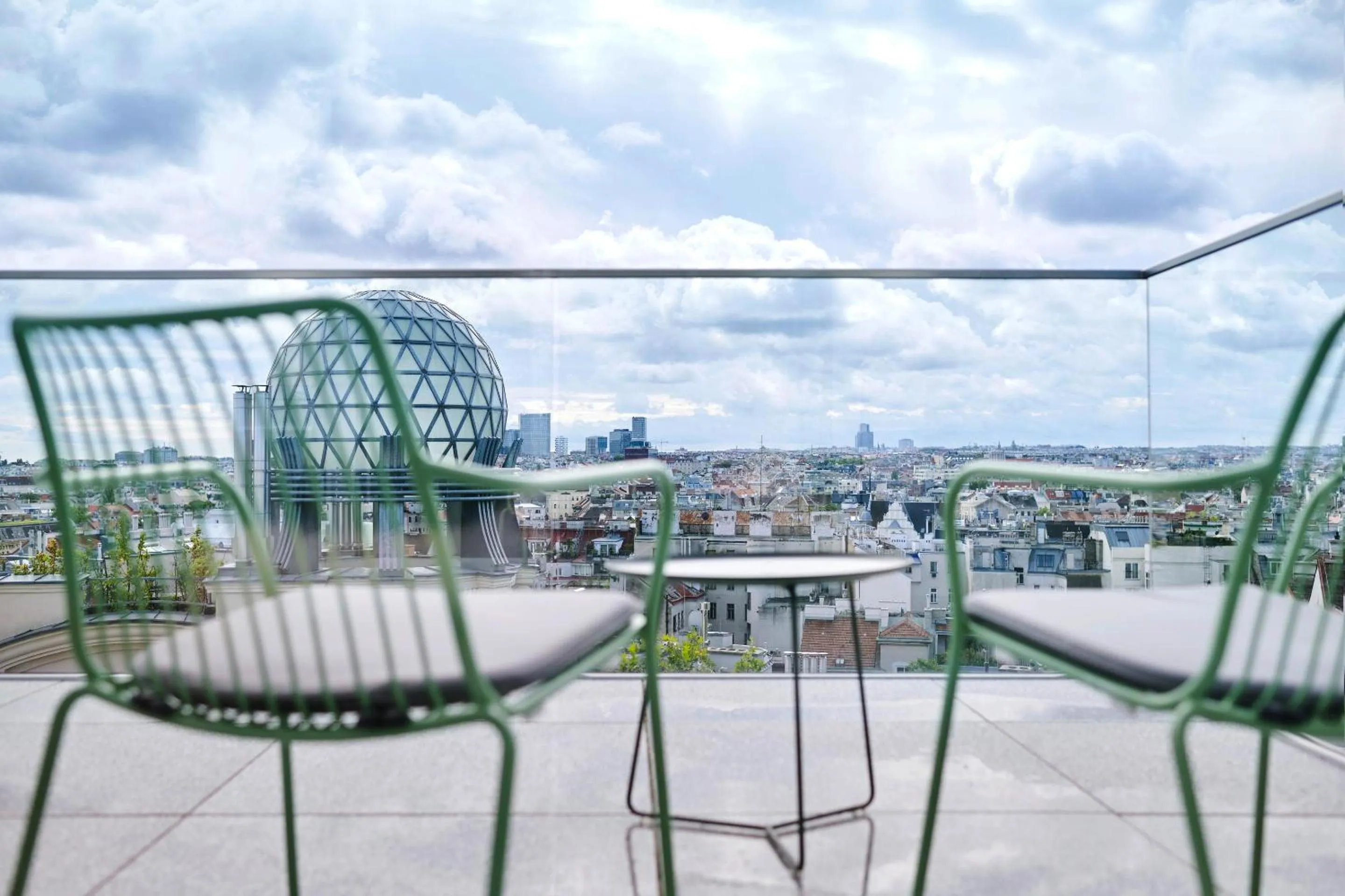 Balcony/Terrace in Jaz in the City Vienna