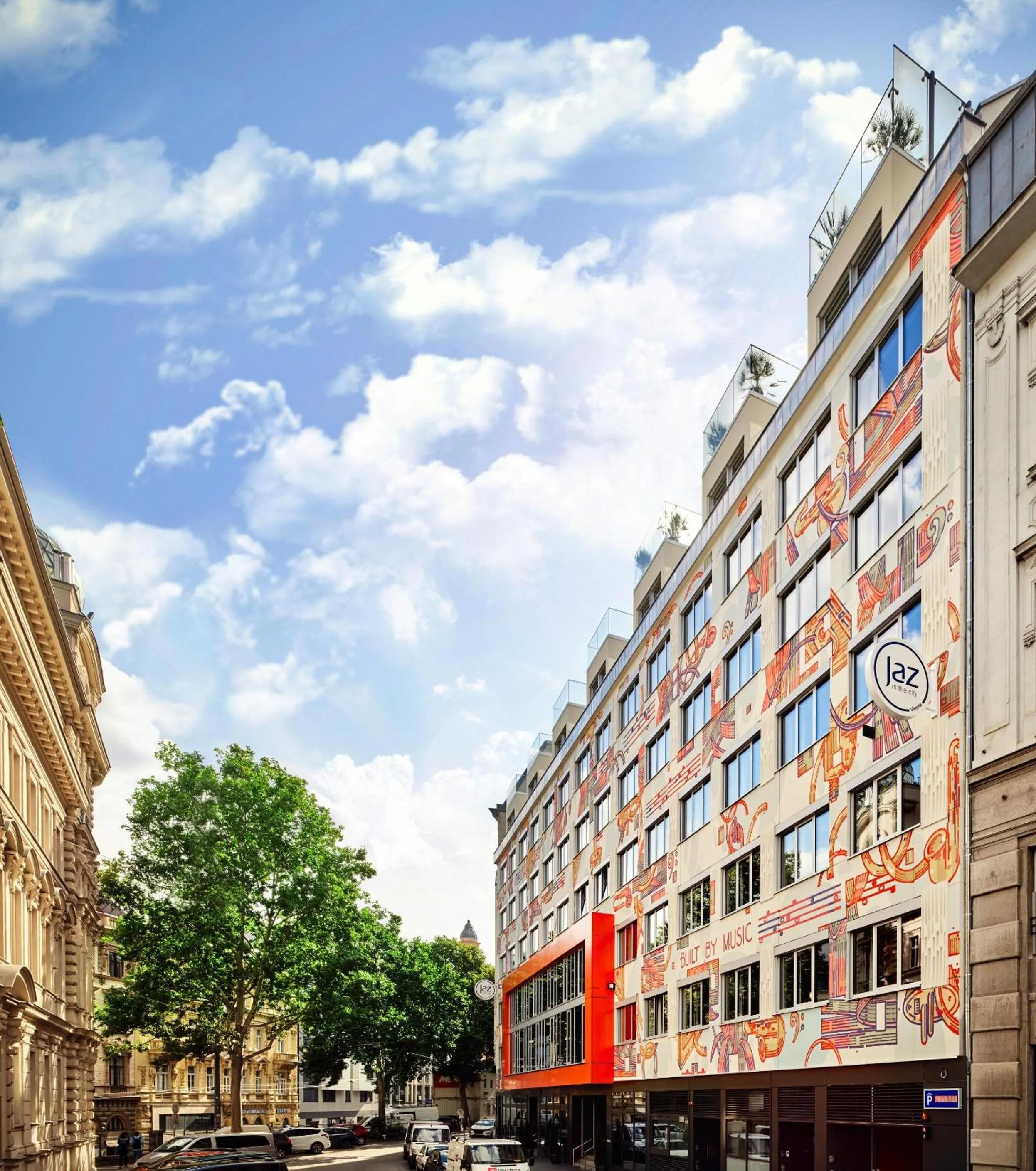 Property building in Jaz in the City Vienna