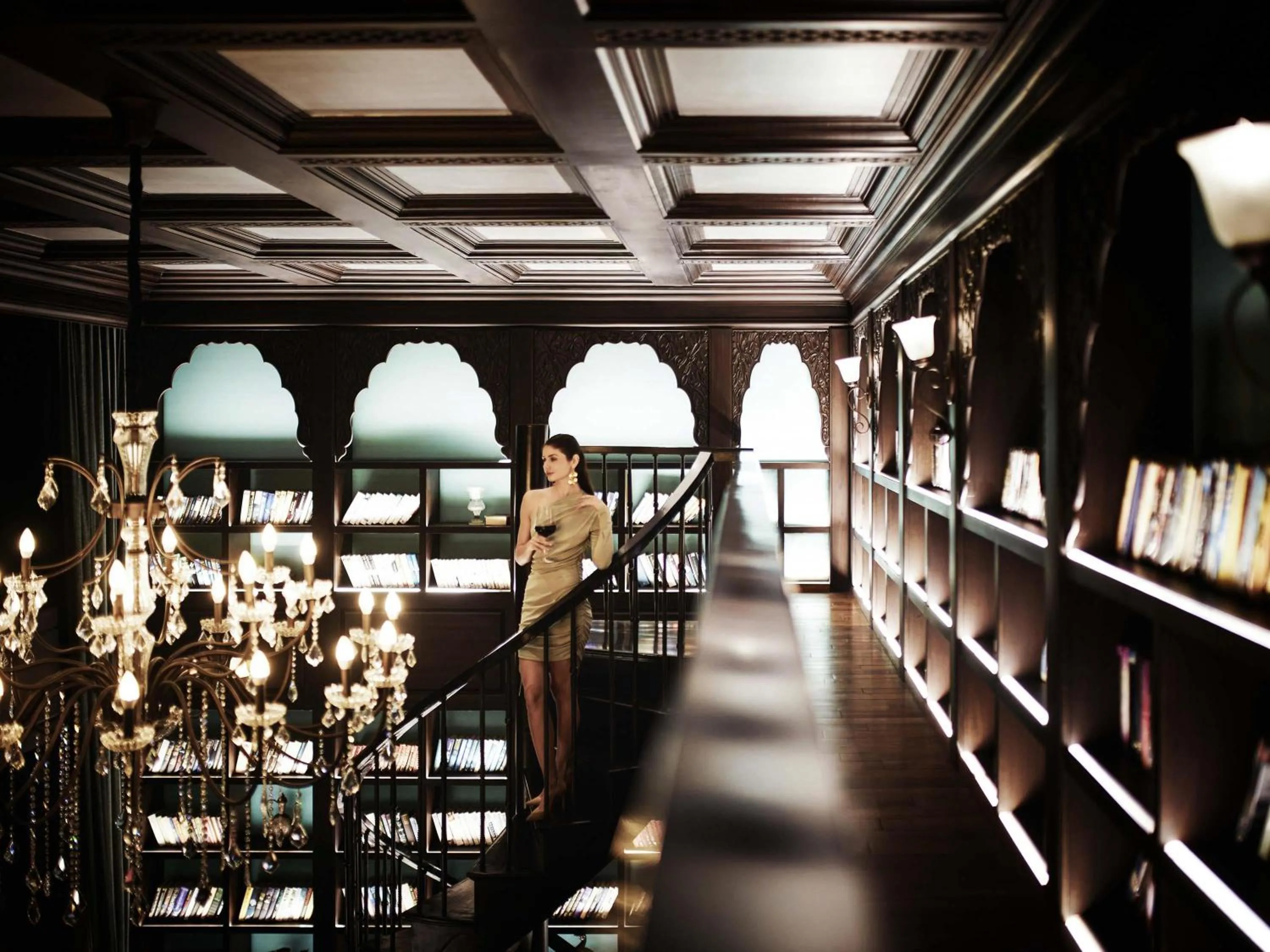 Lounge or bar in Raffles Udaipur