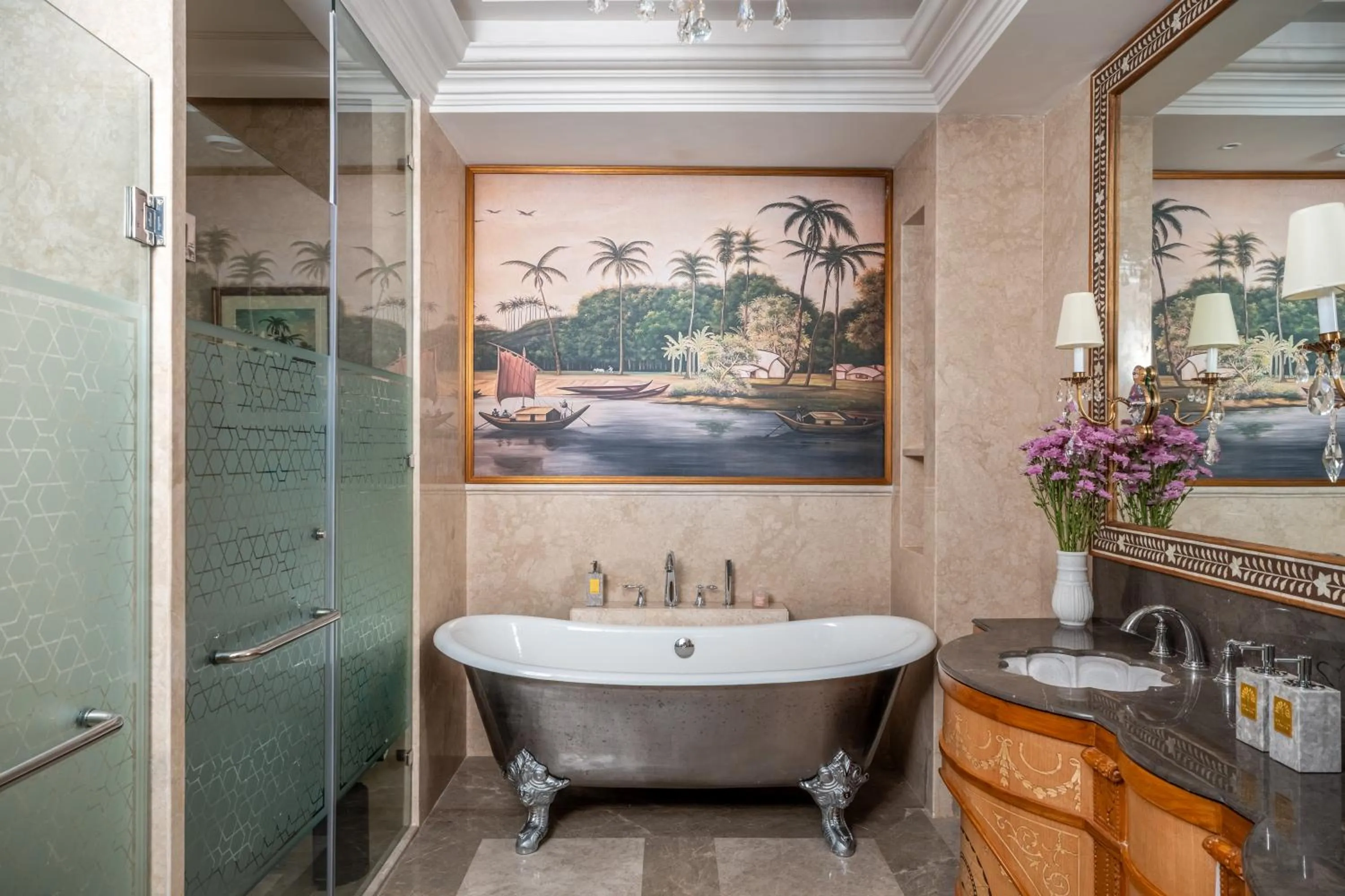 Bathroom in Raffles Udaipur