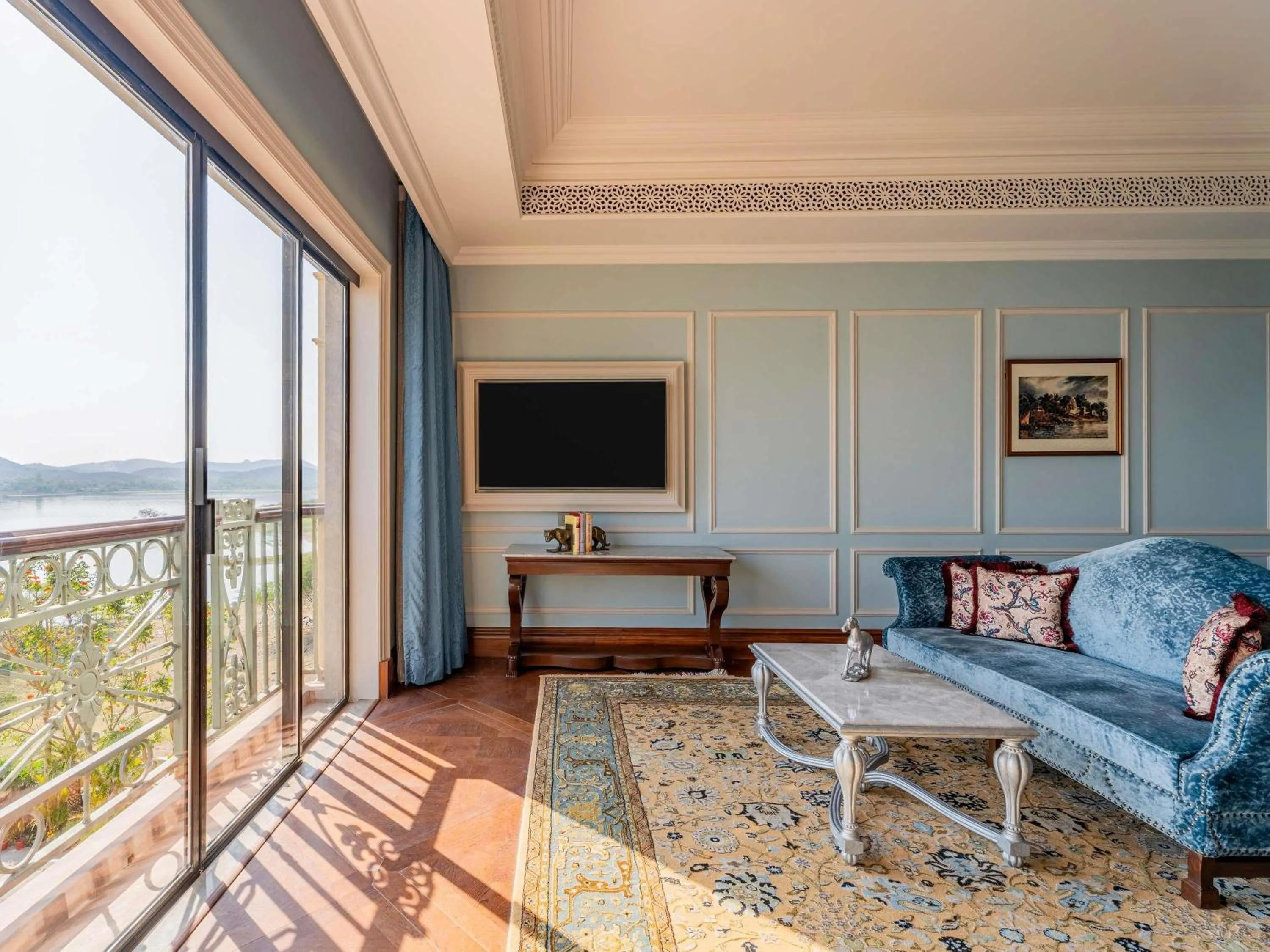 Bedroom in Raffles Udaipur