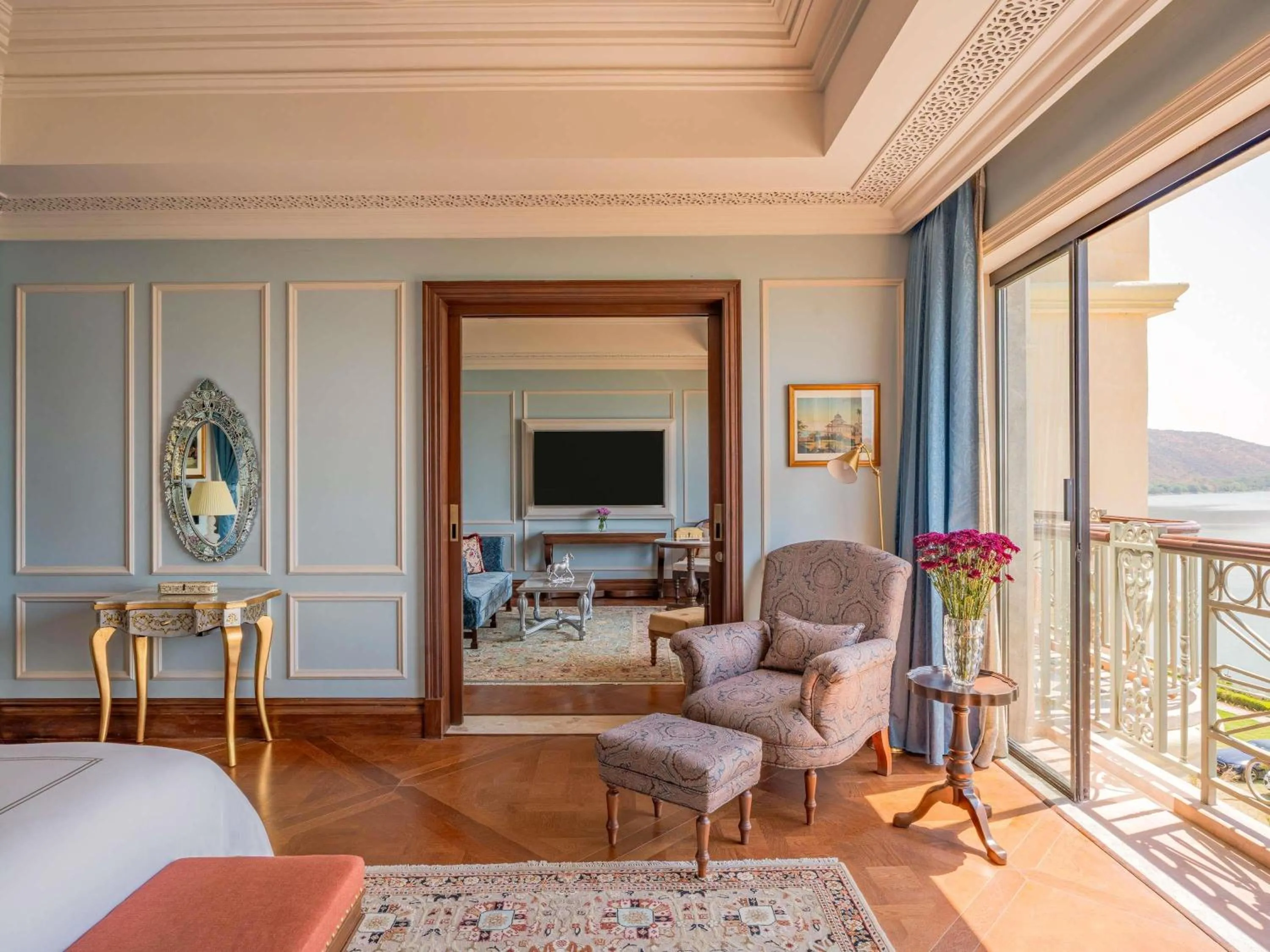 Bedroom in Raffles Udaipur