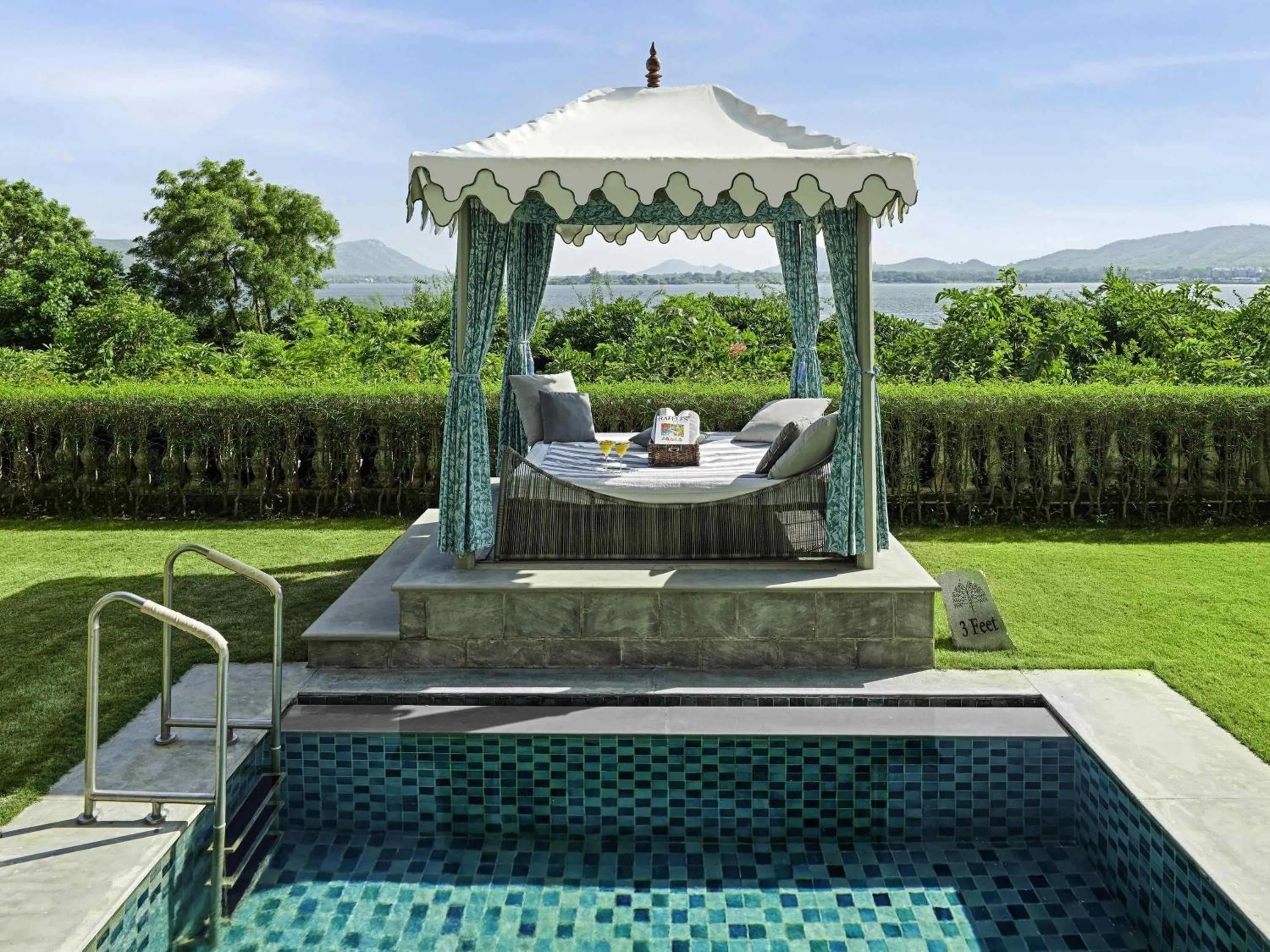 Bedroom in Raffles Udaipur