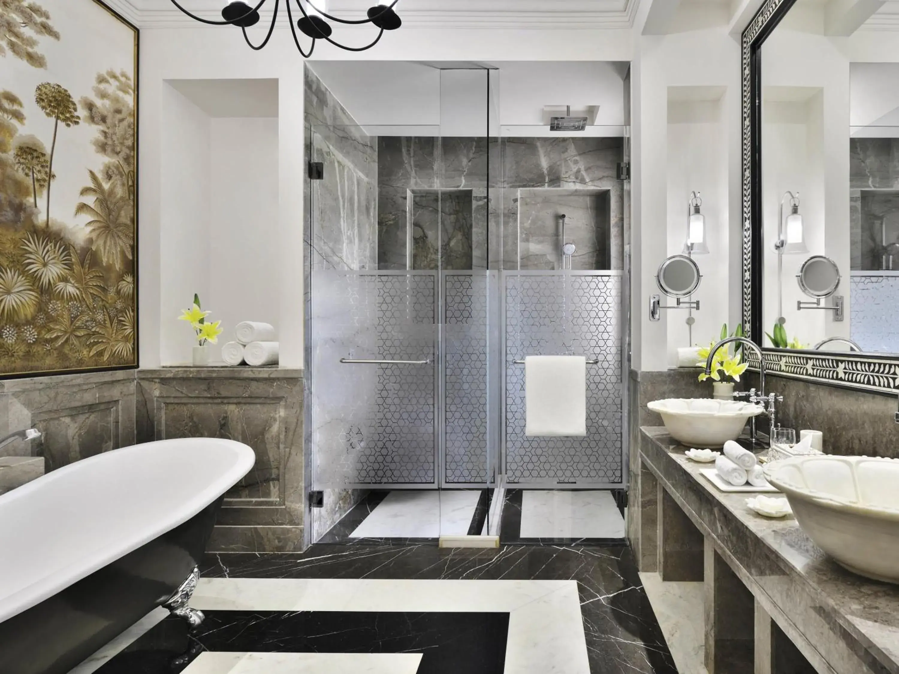 Bedroom in Raffles Udaipur Bedroom in Raffles Udaipur