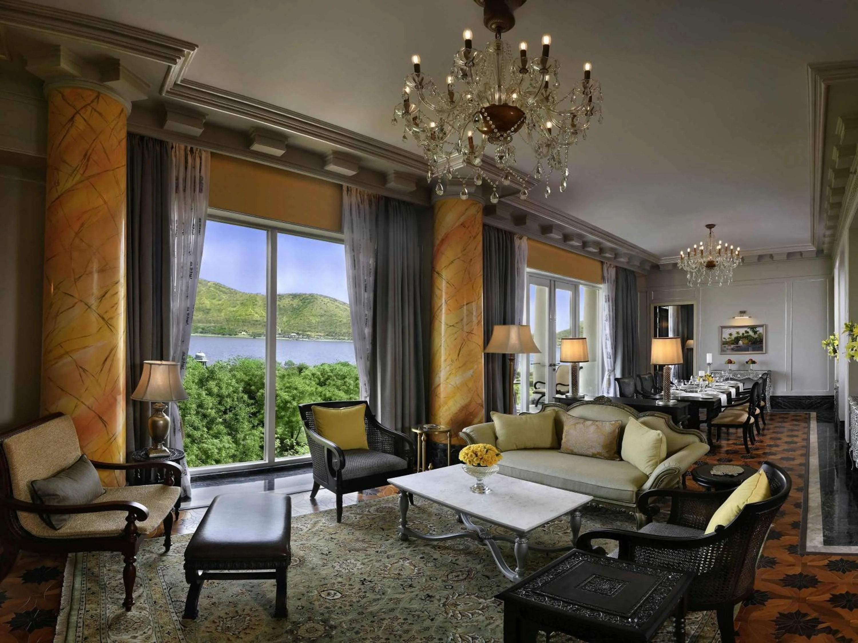 Photo of the whole room in Raffles Udaipur