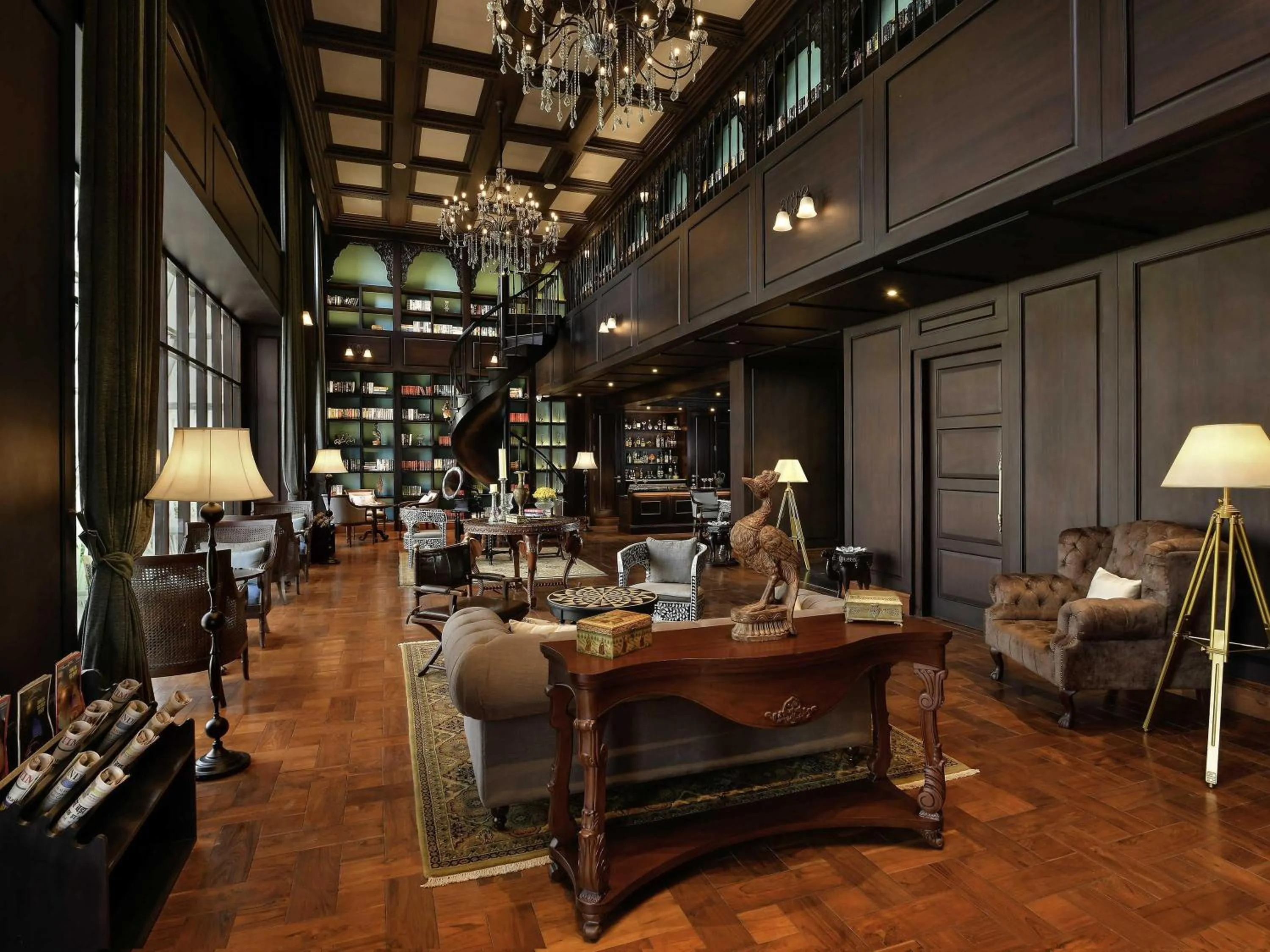 Lounge or bar in Raffles Udaipur