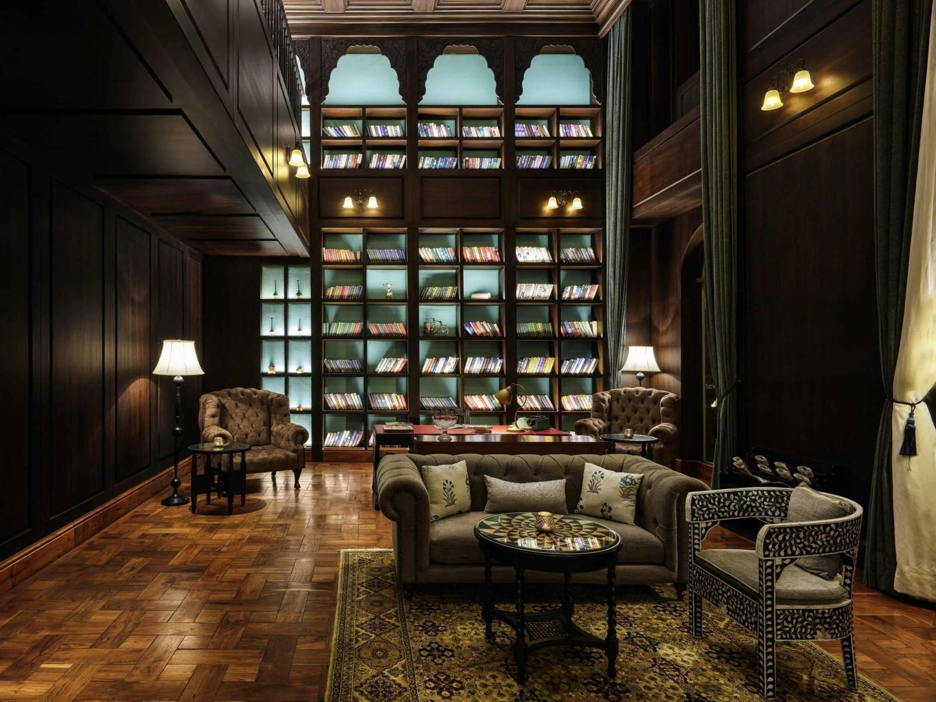 Lounge or bar in Raffles Udaipur