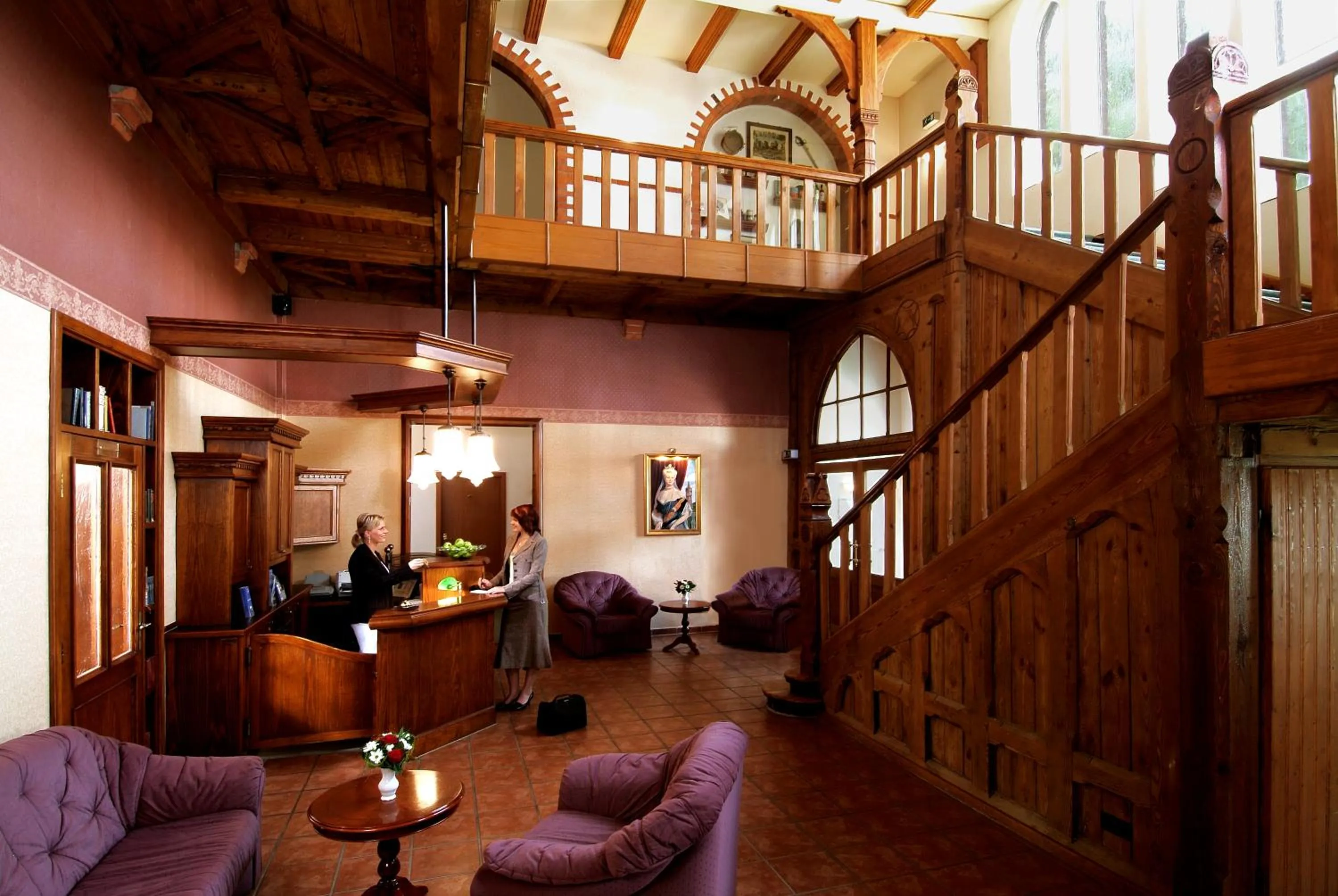 Lobby or reception in Villa Knobelsdorff