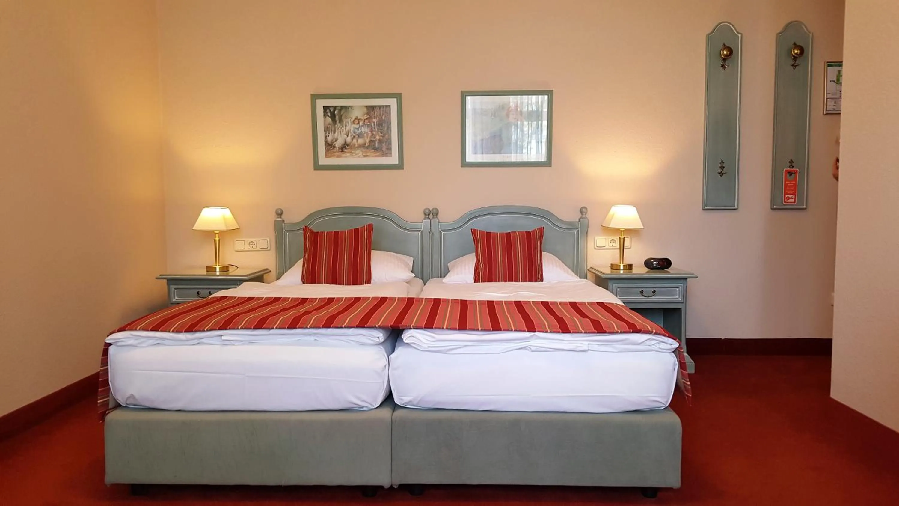 Bed in Villa Knobelsdorff