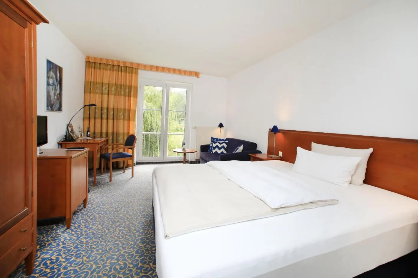 Property building, Bed in Landidyll Hotel Erbgericht Tautewalde