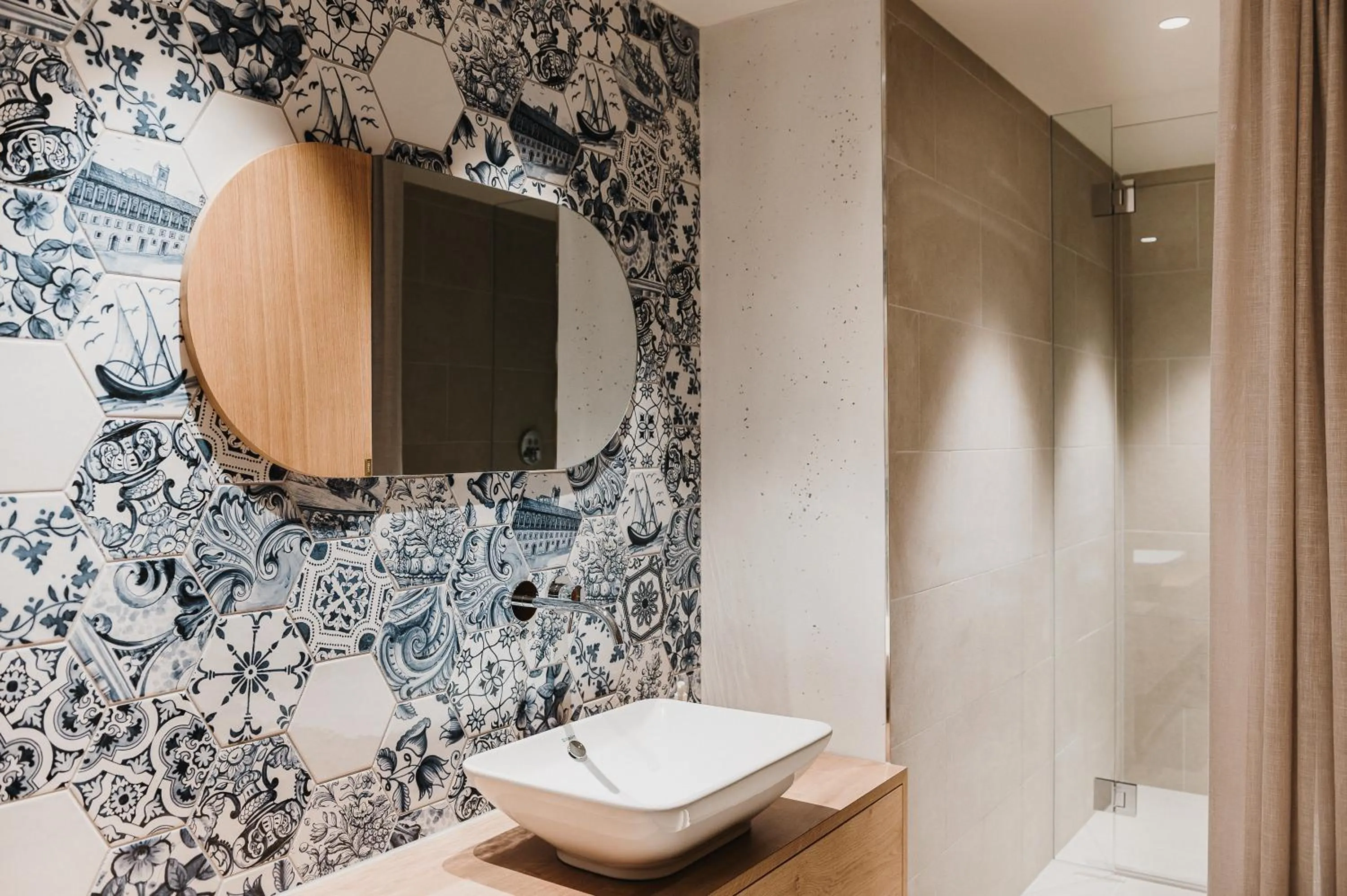 Bathroom in Hotel Adler