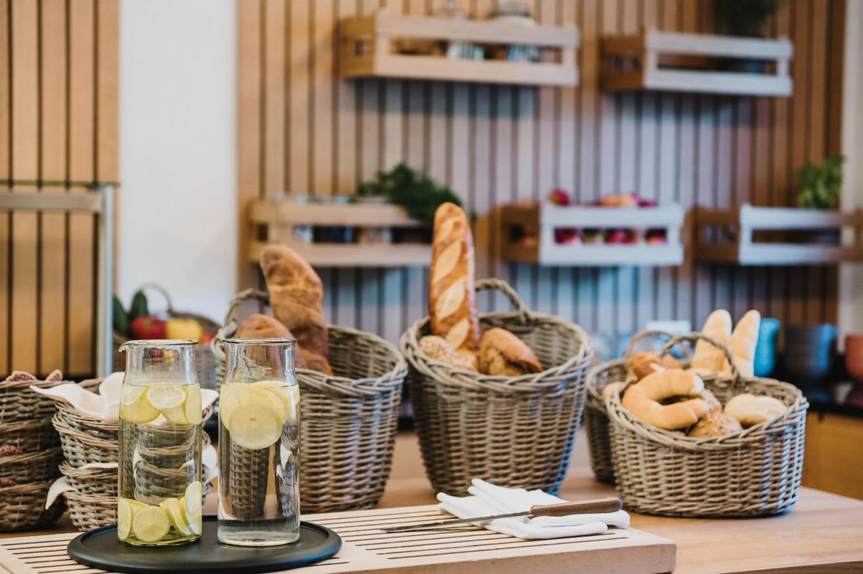 Food and drinks in Hotel Adler