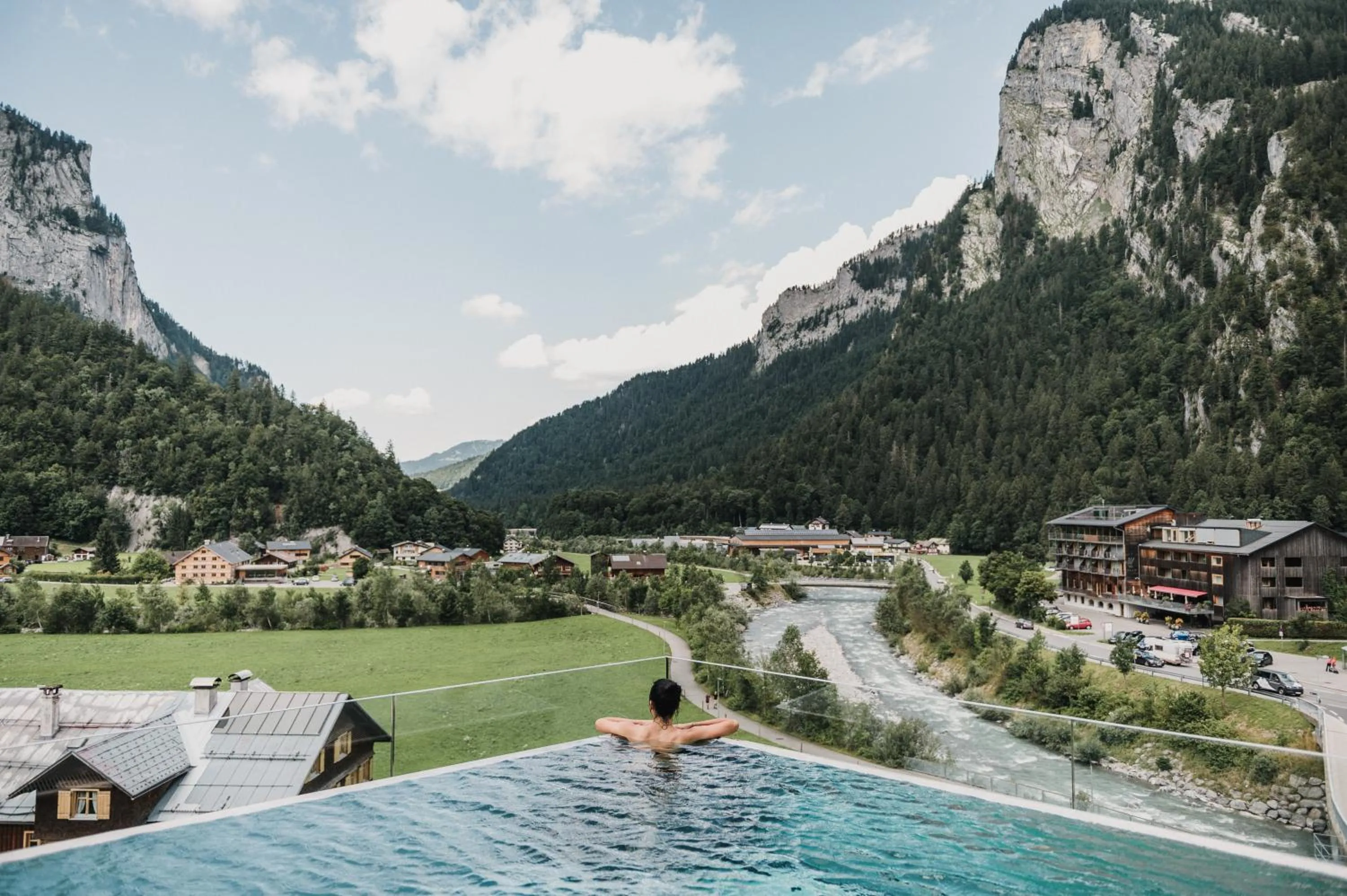 Swimming pool in Hotel Adler