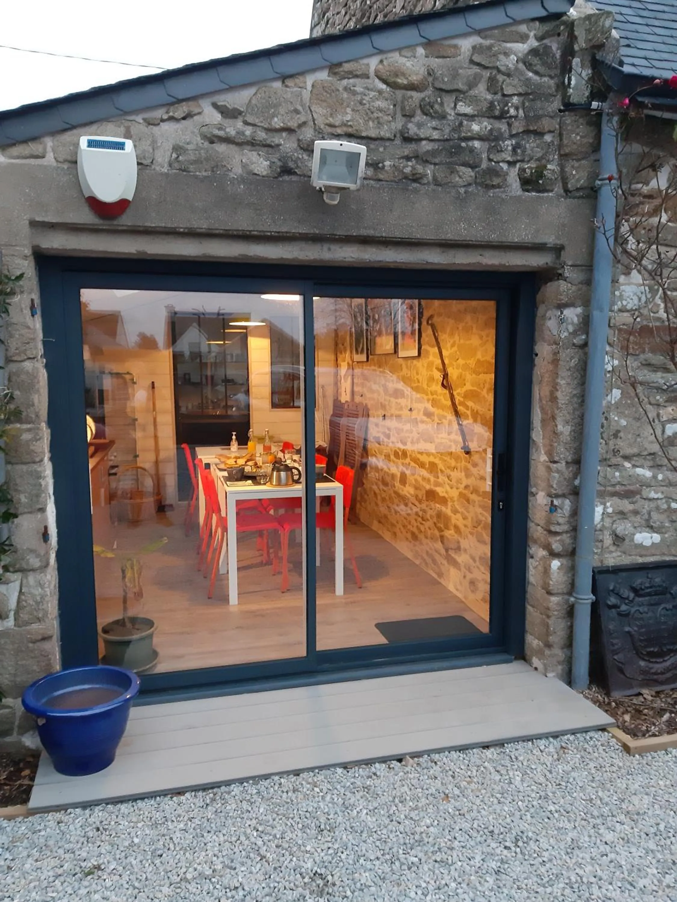 Dining area in La Longère d'Arzoù, chambres d'hôtes