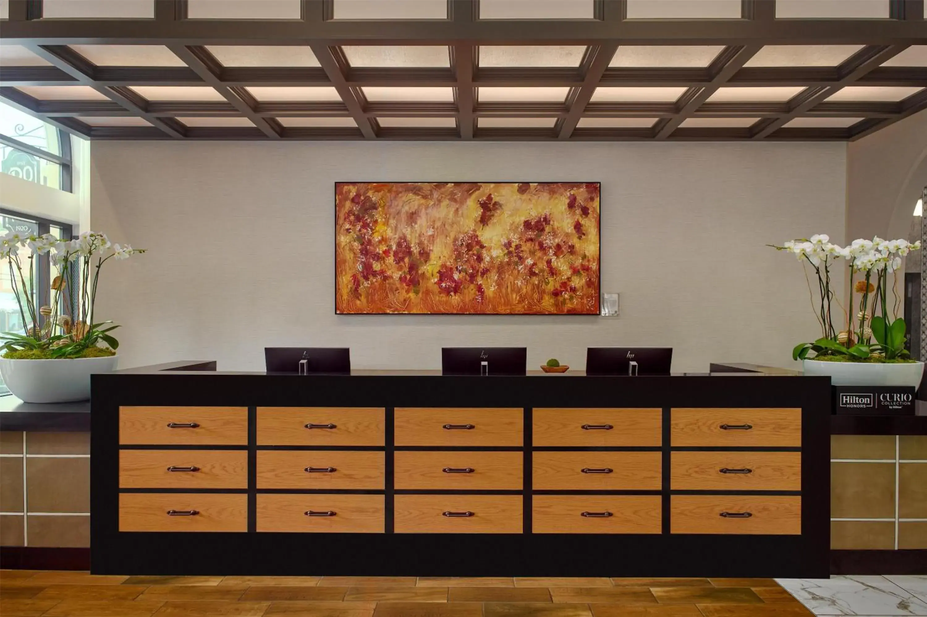 Lobby or reception in The Hamilton Alpharetta, Curio Collection By Hilton Lobby or reception in The Hamilton Alpharetta, Curio Collection By Hilton