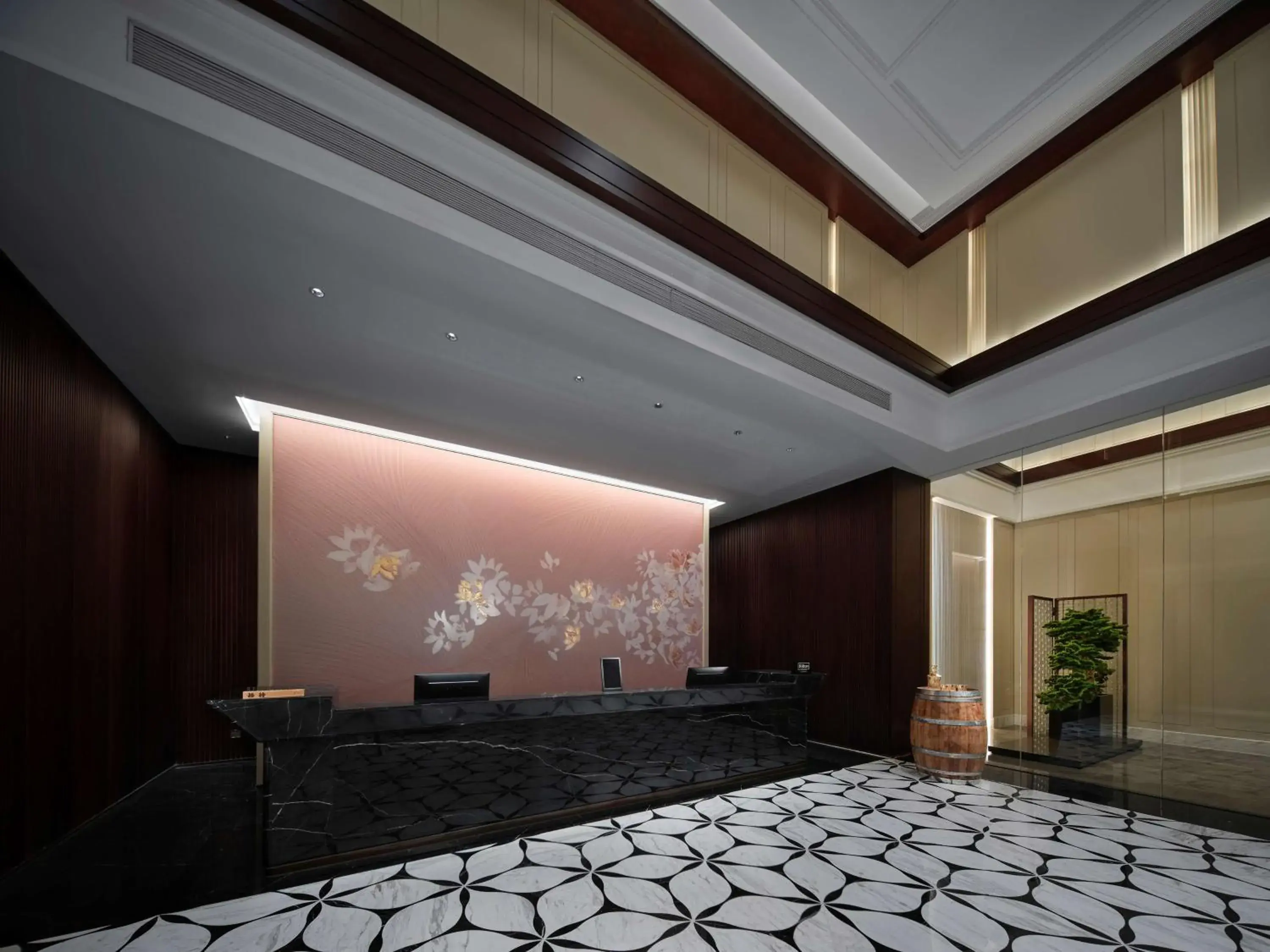 Lobby or reception in Hollick Hotel Wen'An, Tapestry Collection By Hilton Lobby or reception in Hollick Hotel Wen'An, Tapestry Collection By Hilton