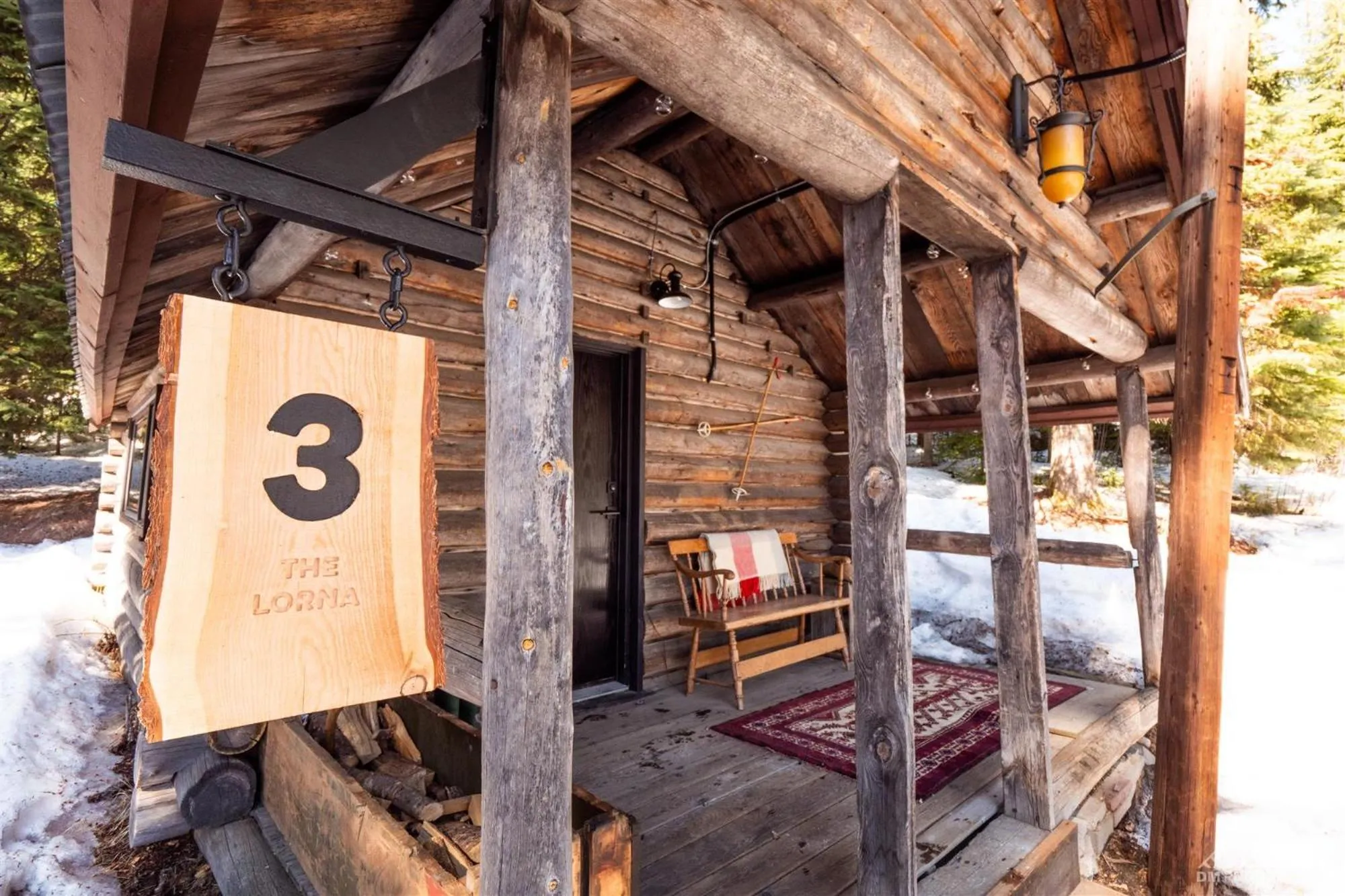 Day in Chute Lake Lodge