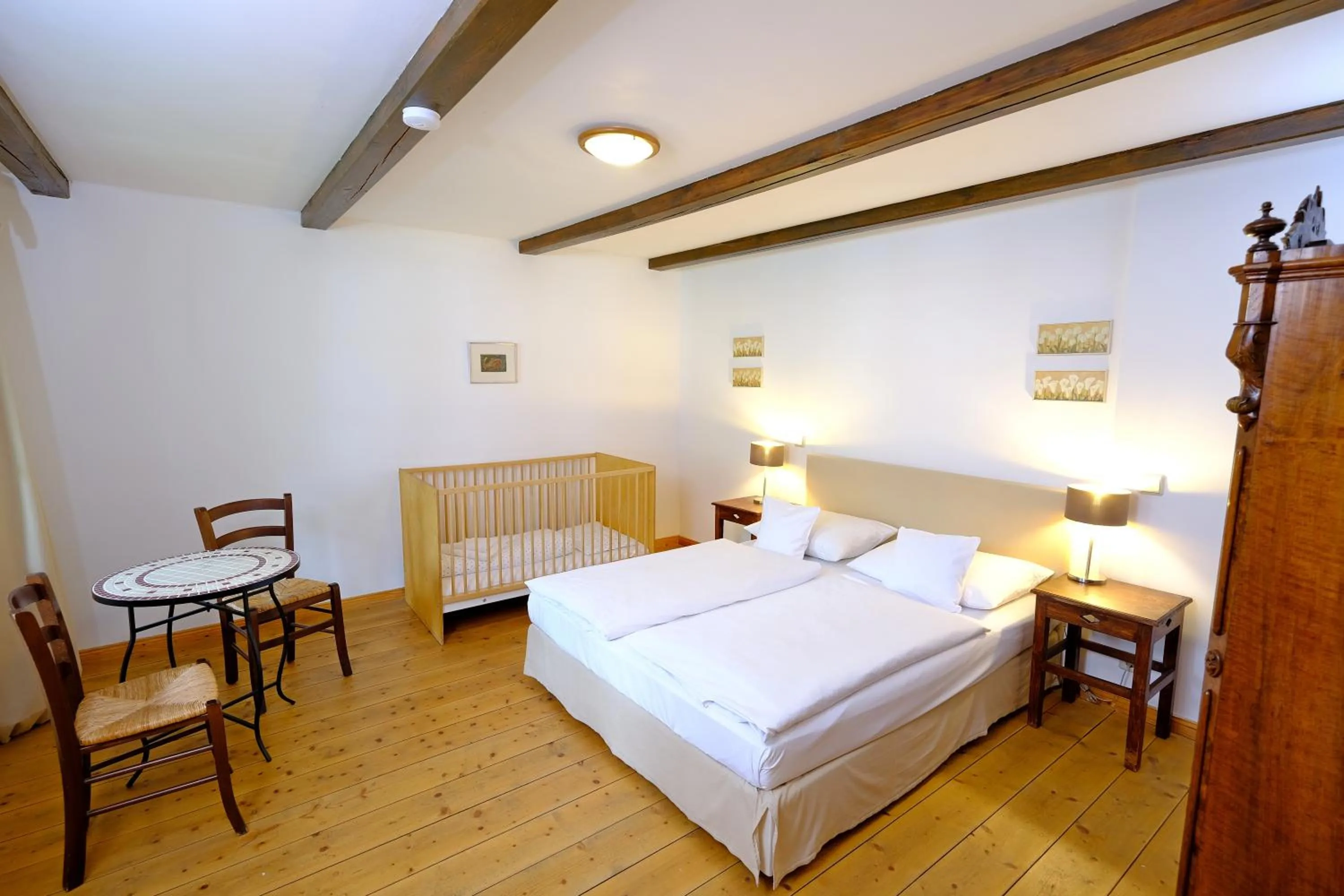 Photo of the whole room, Bed in Hotel Gut Klostermühle natur resort & medical spa