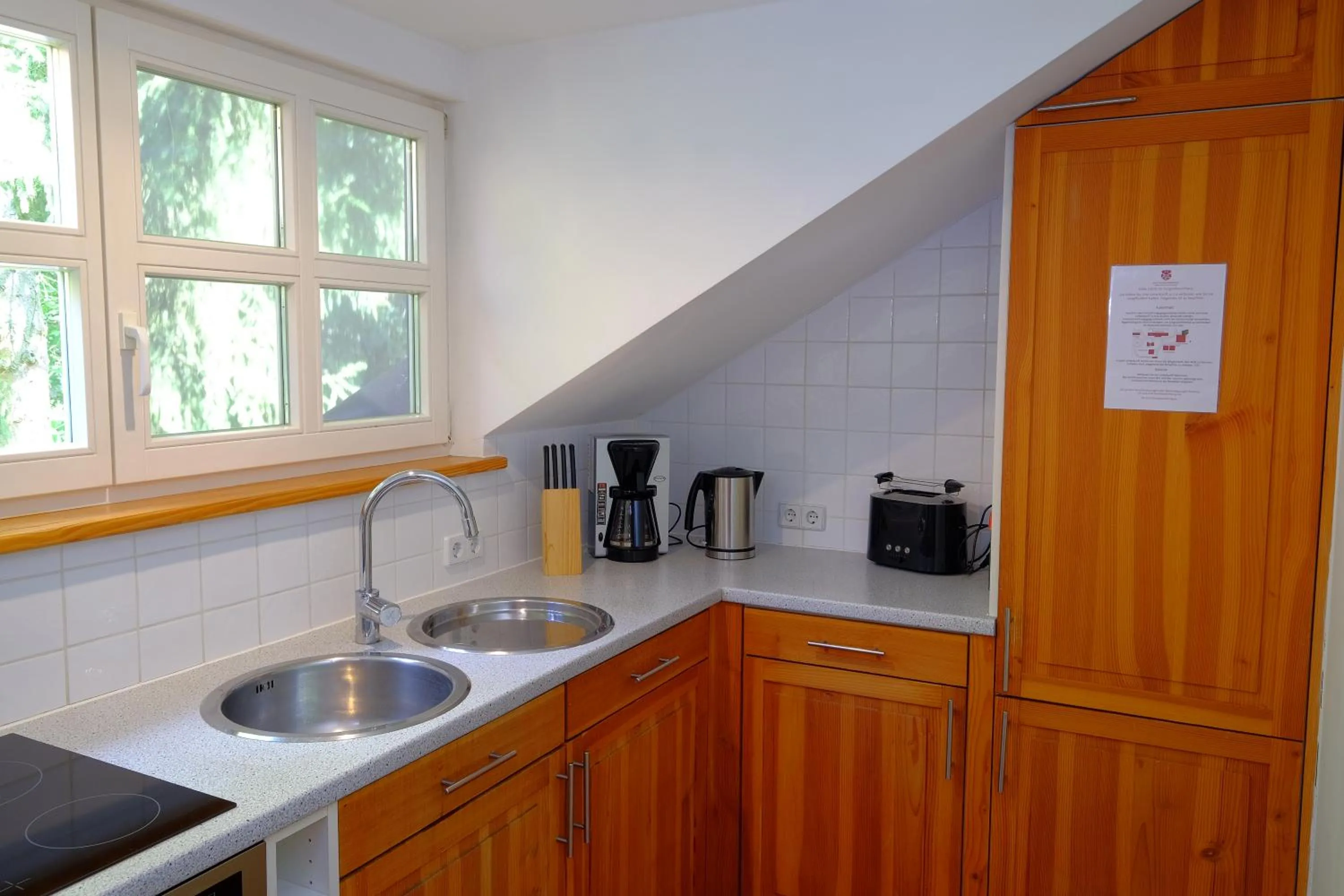 Kitchen or kitchenette in Hotel Gut Klostermühle natur resort & medical spa
