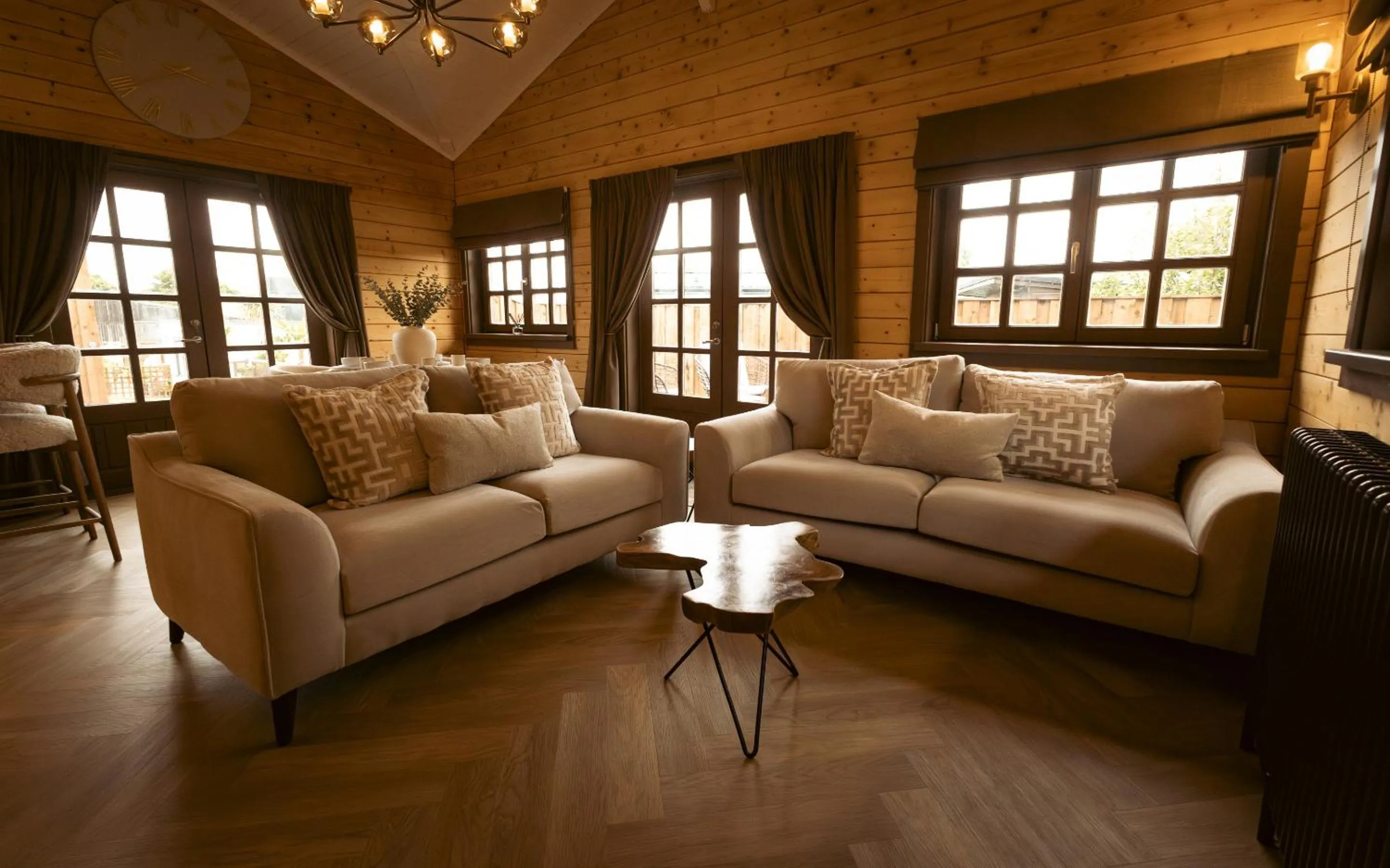 Living room in St Hildas Complex