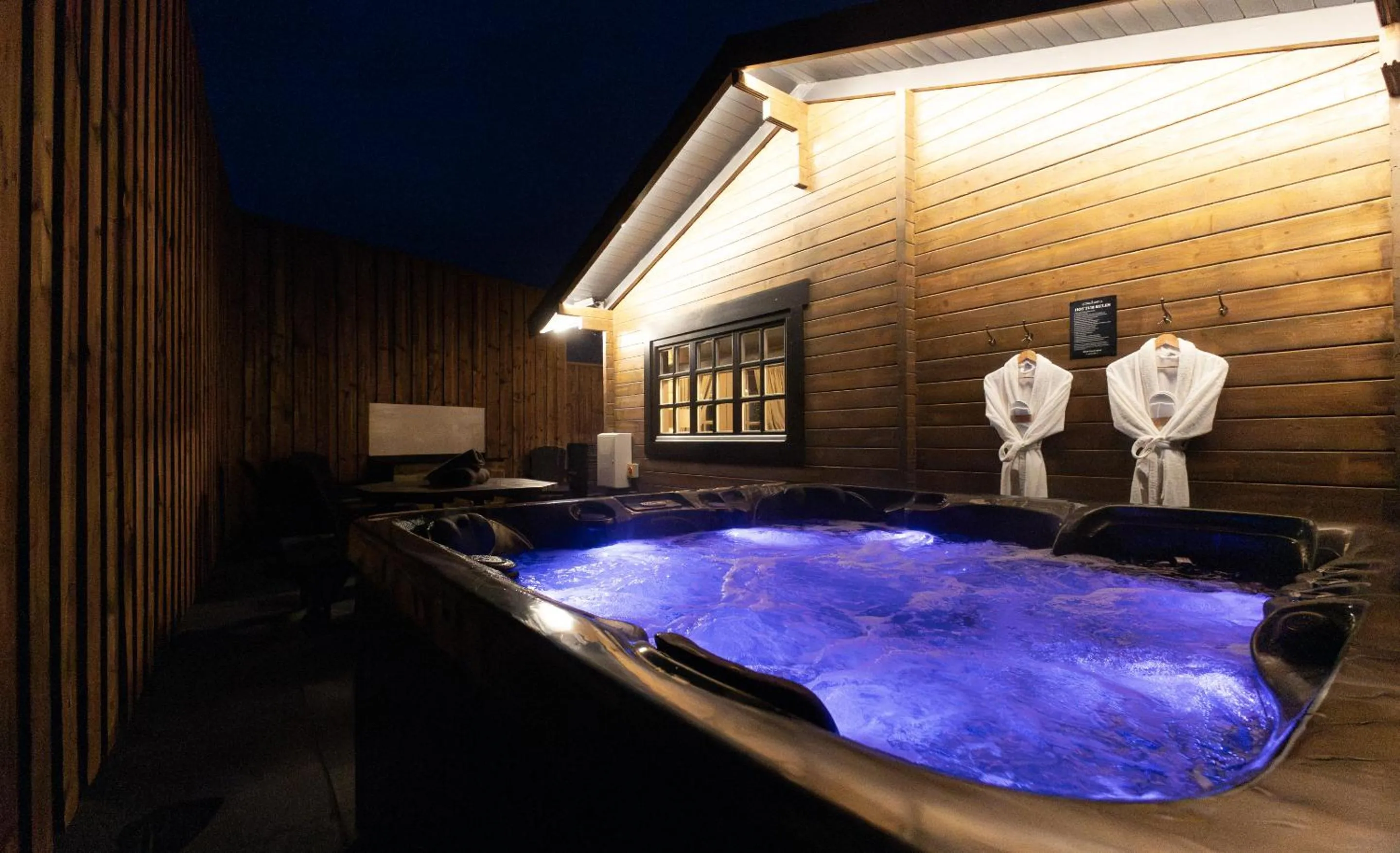 Hot Tub in St Hildas Complex